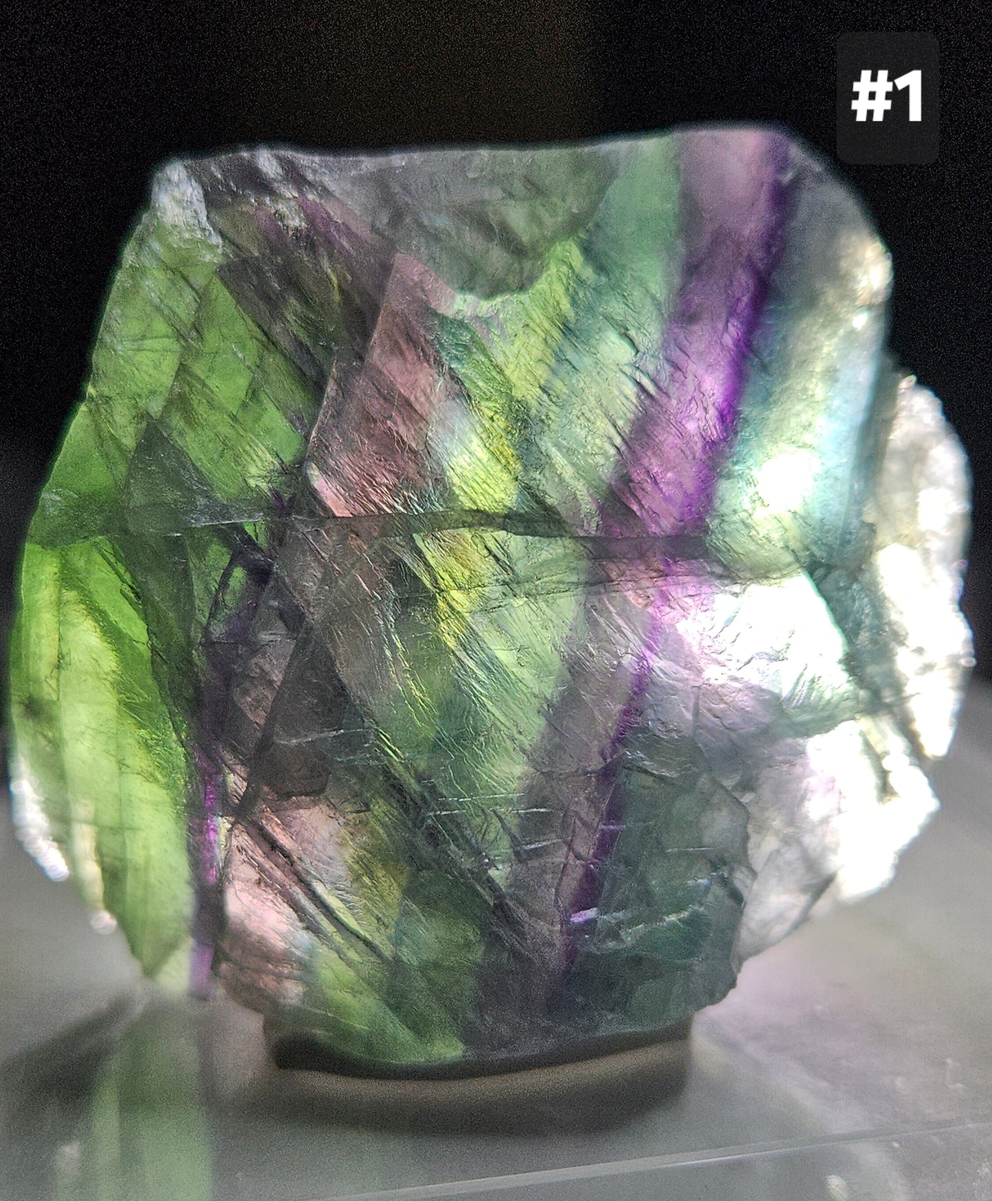 Rainbow Fluorite - Raw