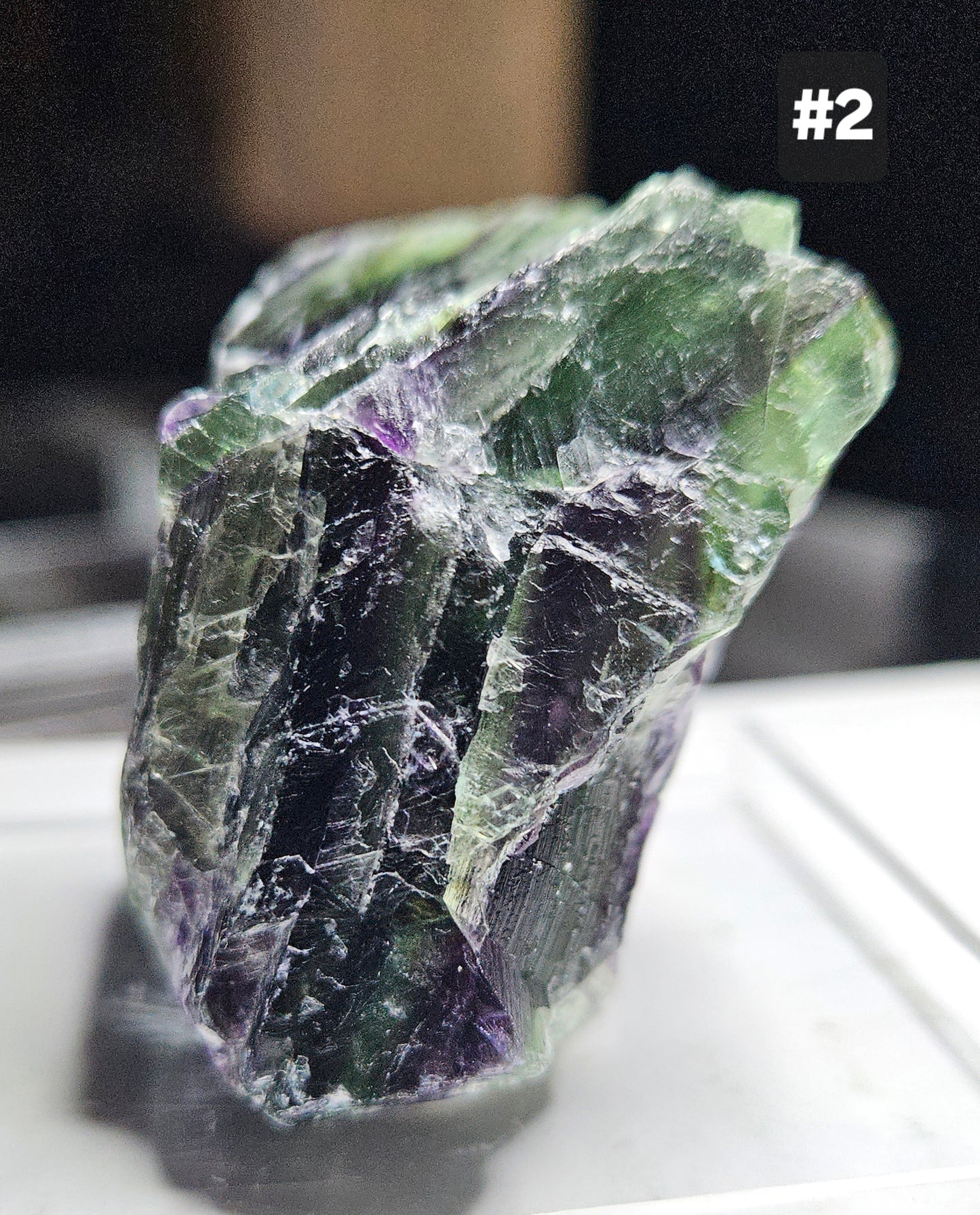Rainbow Fluorite - Raw