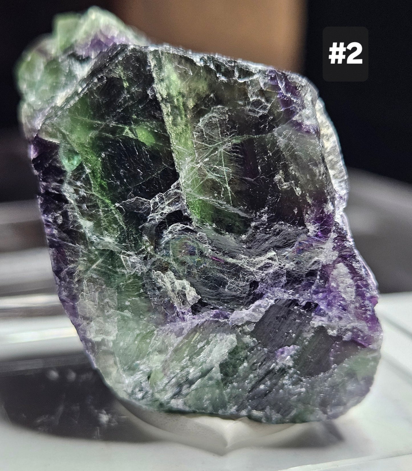 Rainbow Fluorite - Raw