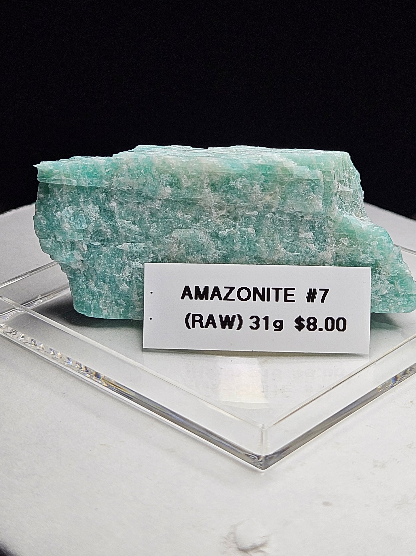 Amazonite Crystal - Raw