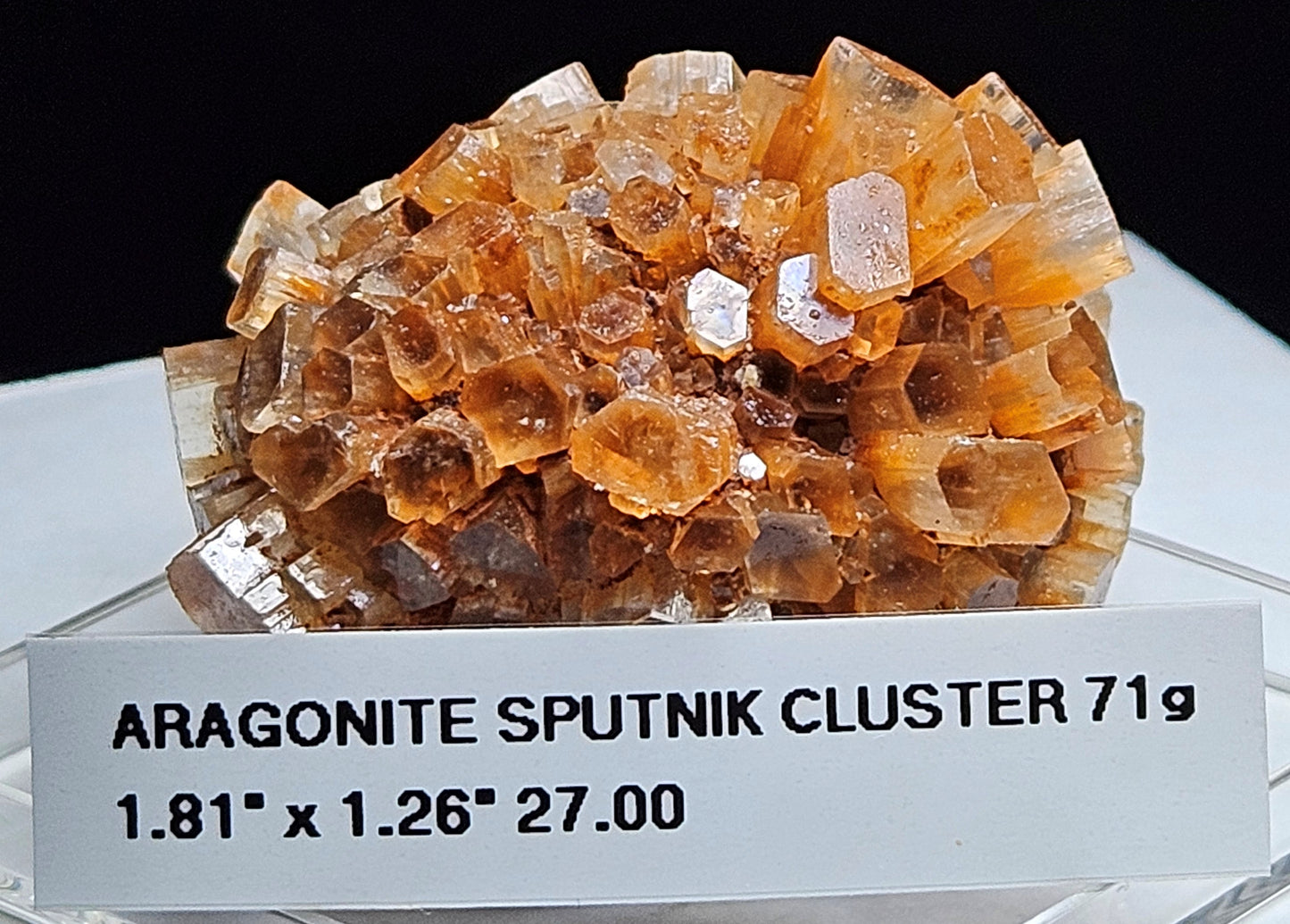 Aragonite Sputnik Cluster