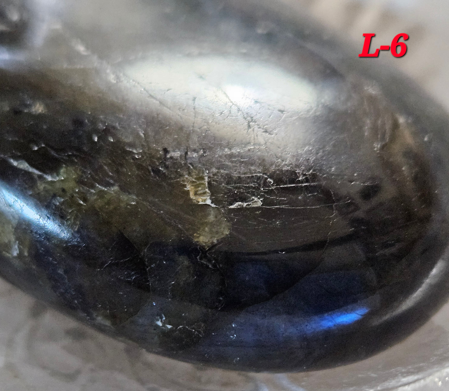 Labradorite Palm Stones  - Medium