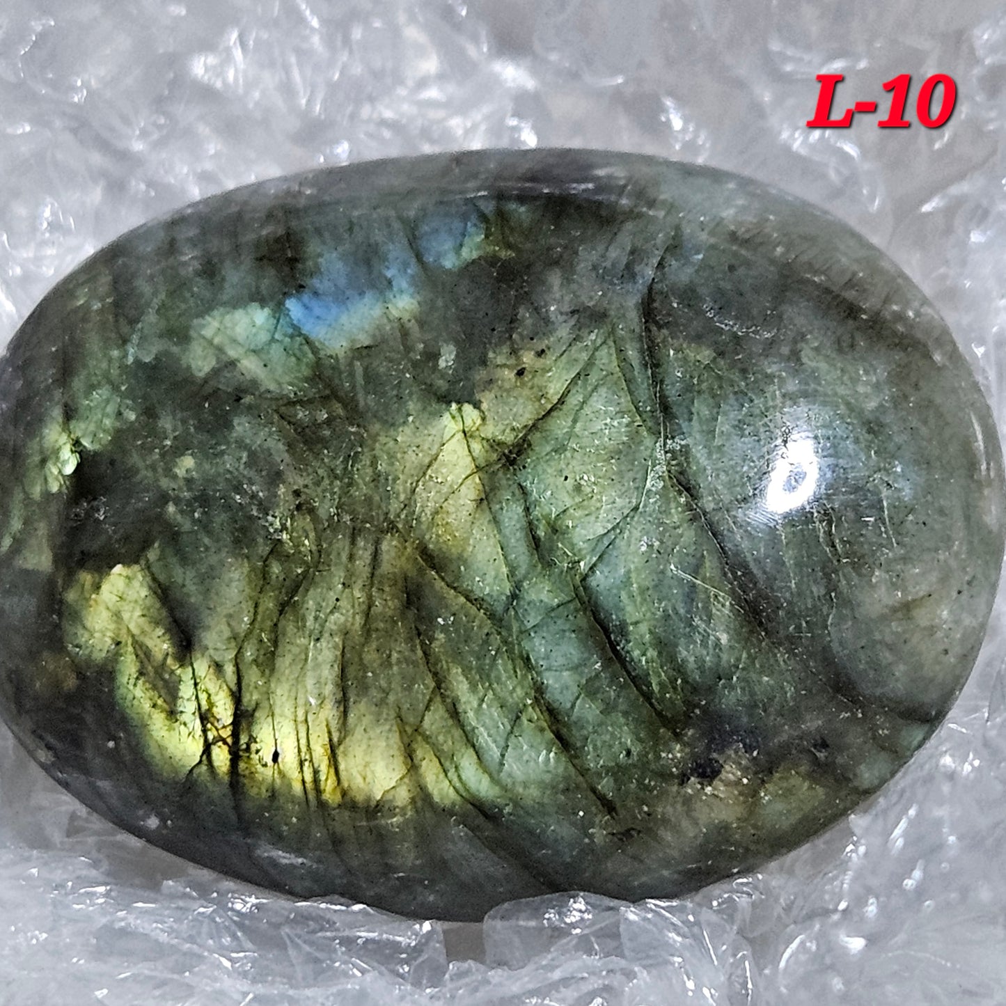 Labradorite Palm Stones  - Medium
