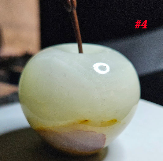 Afghan Jade Apple Crystal  #4