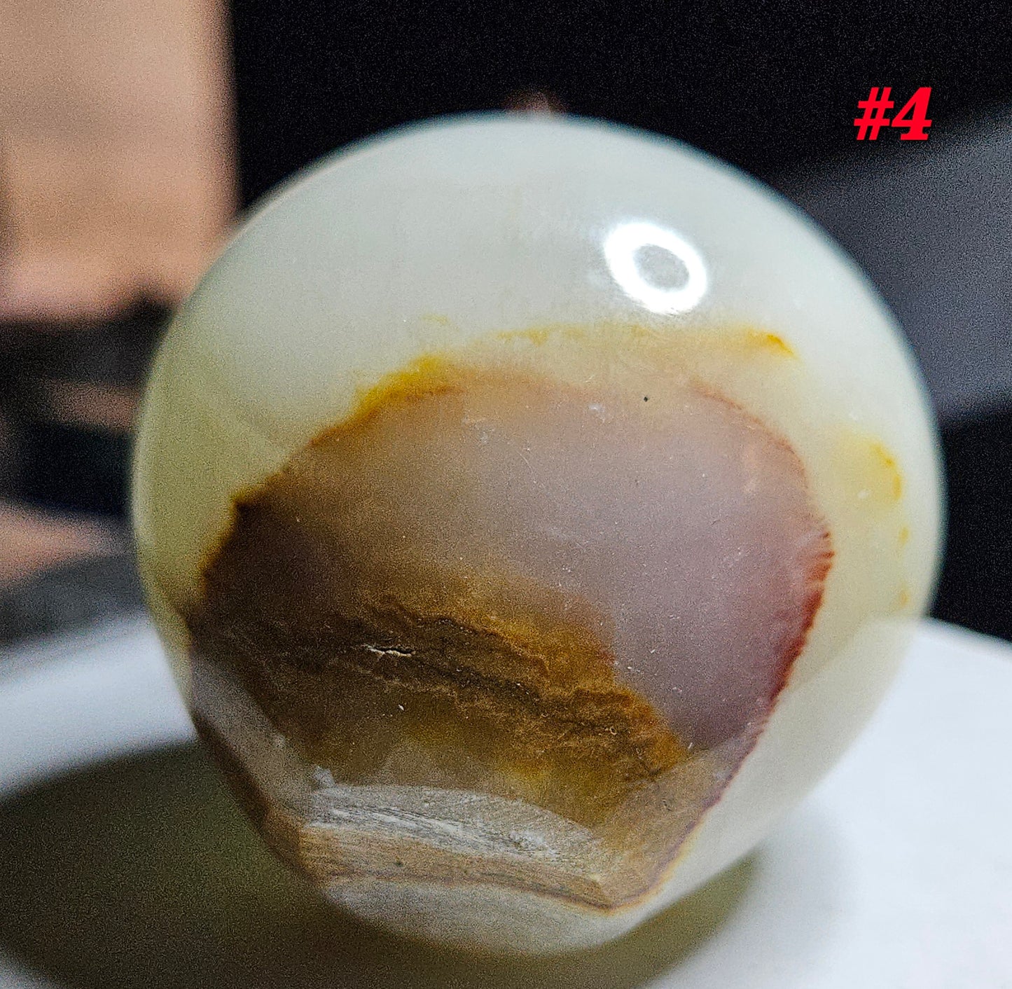 Afghan Jade Apple Crystal  #4