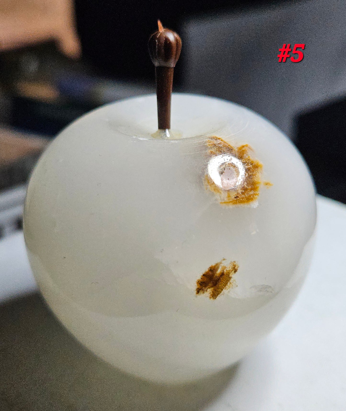 Afghan Jade Apple Crystal  #5