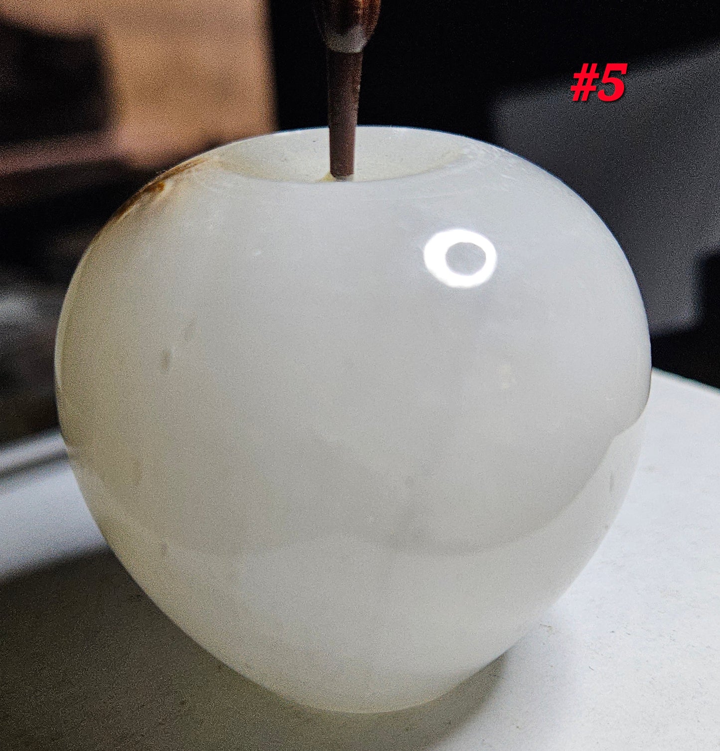 Afghan Jade Apple Crystal  #5