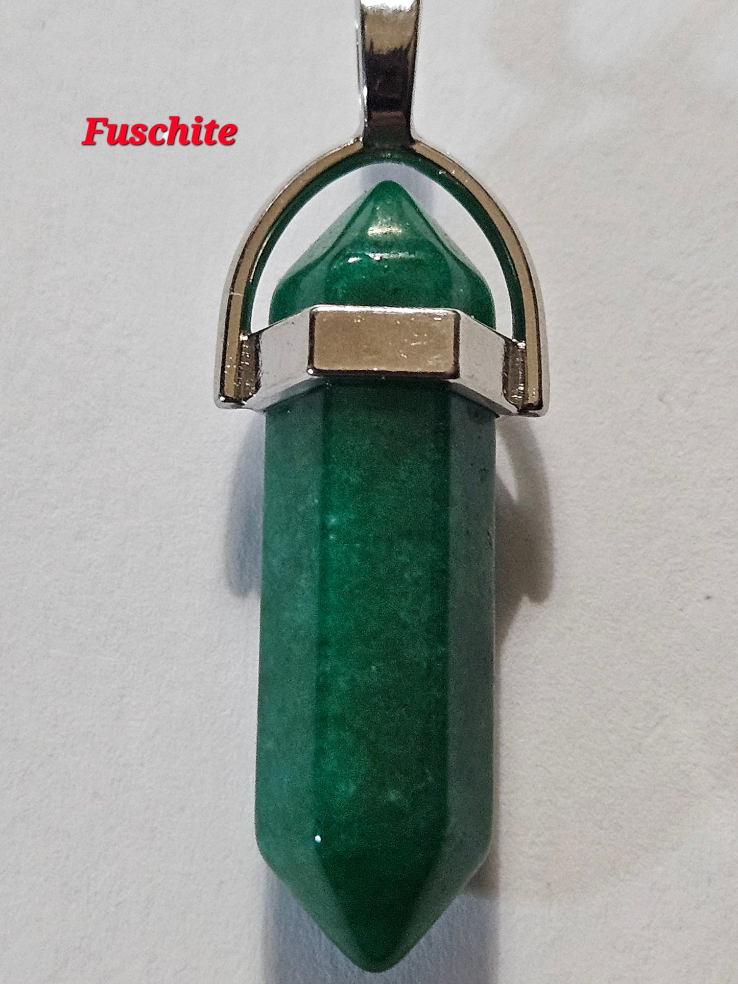 Crystal Pencil Tower Pendants