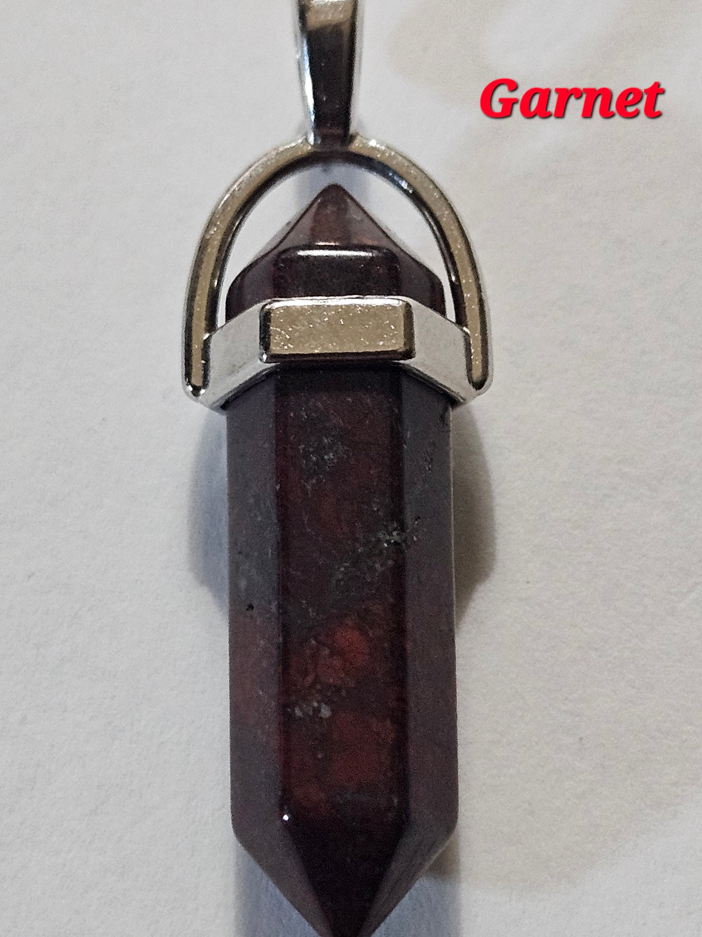 Crystal Pencil Tower Pendants