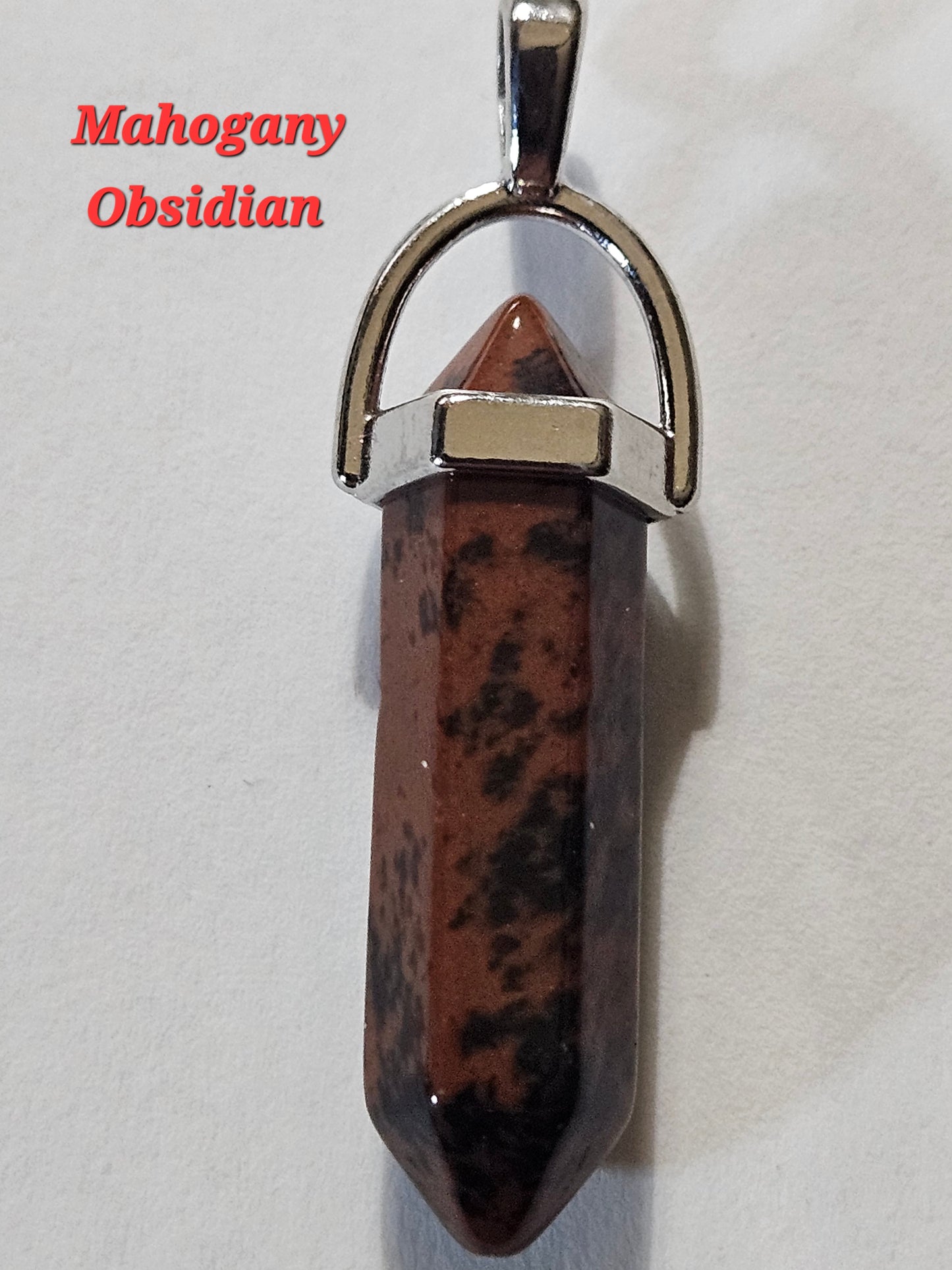 Crystal Pencil Tower Pendants