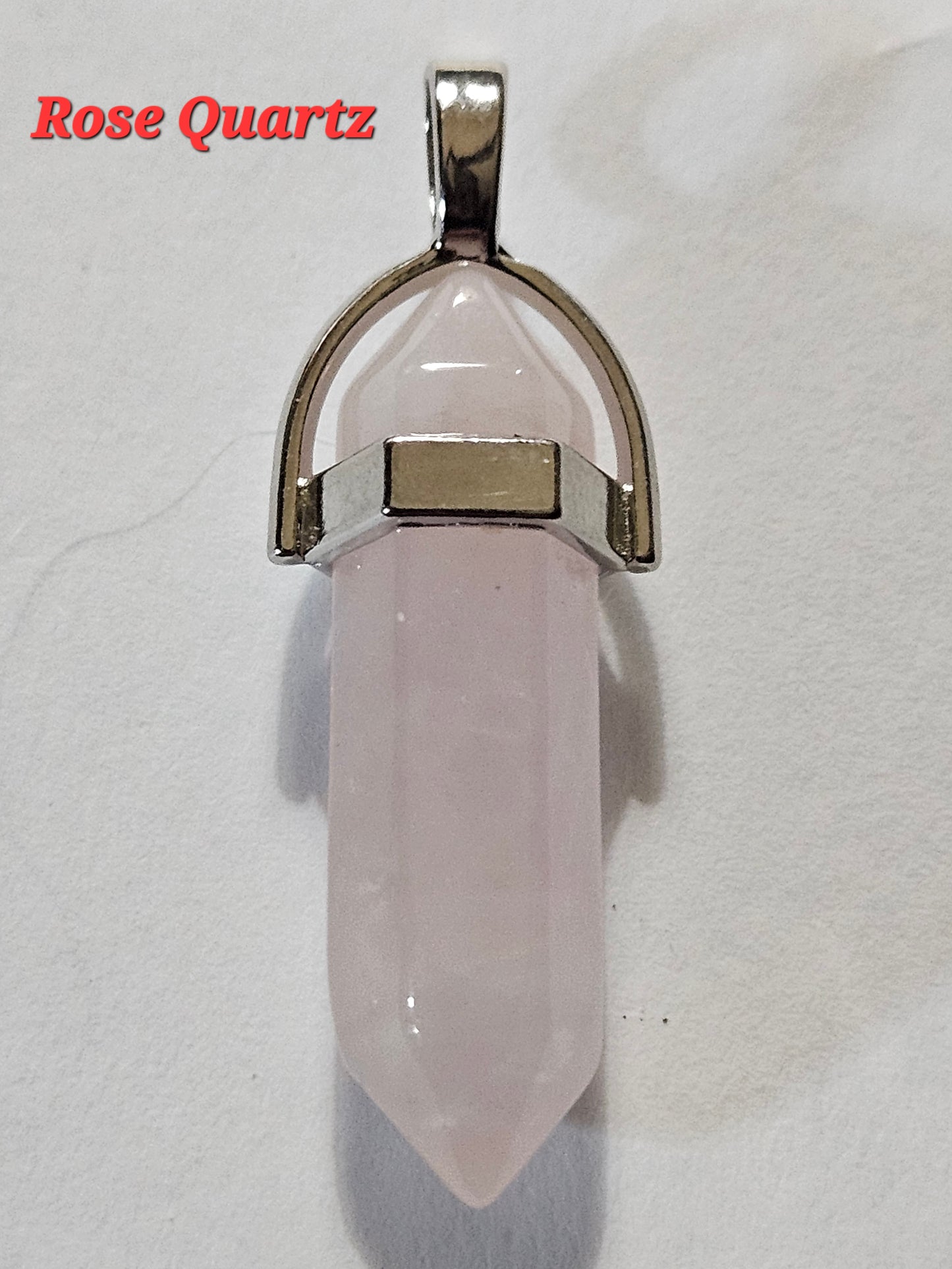 Crystal Pencil Tower Pendants