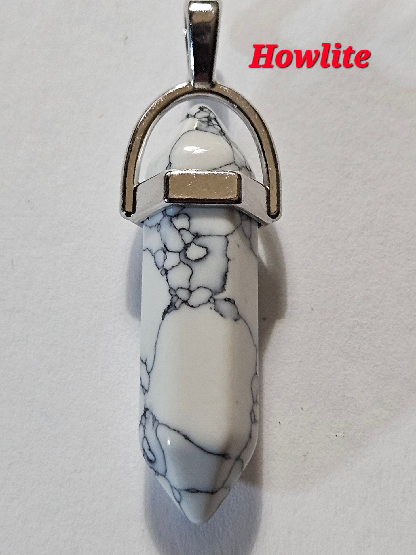 Crystal Pencil Tower Pendants