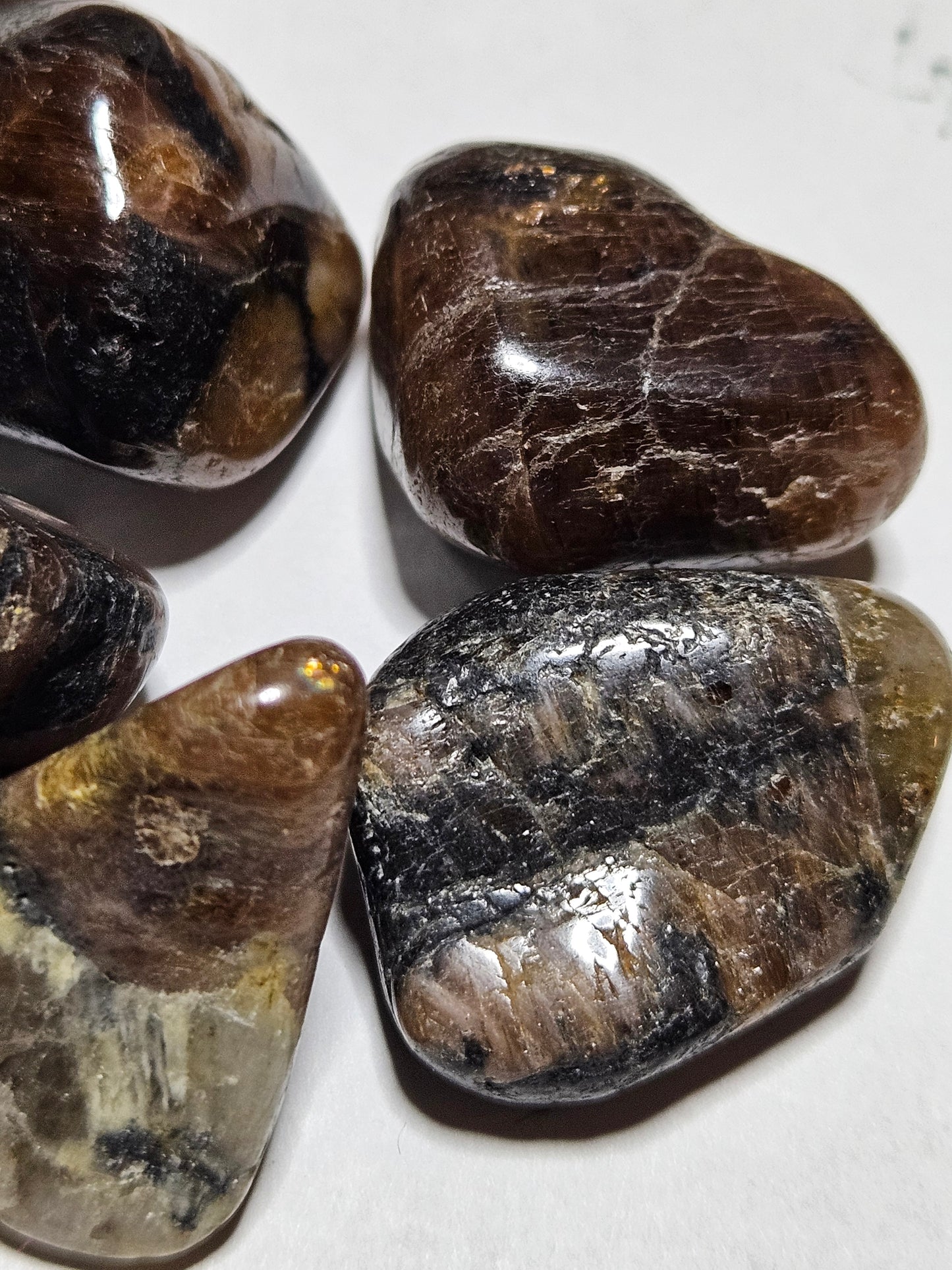 Chiastolite Tumble Stone