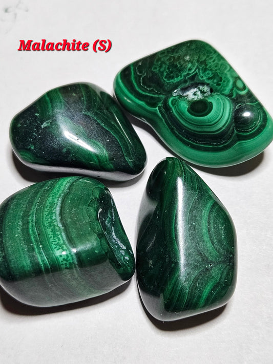 Malachite Tumble Stone - Small