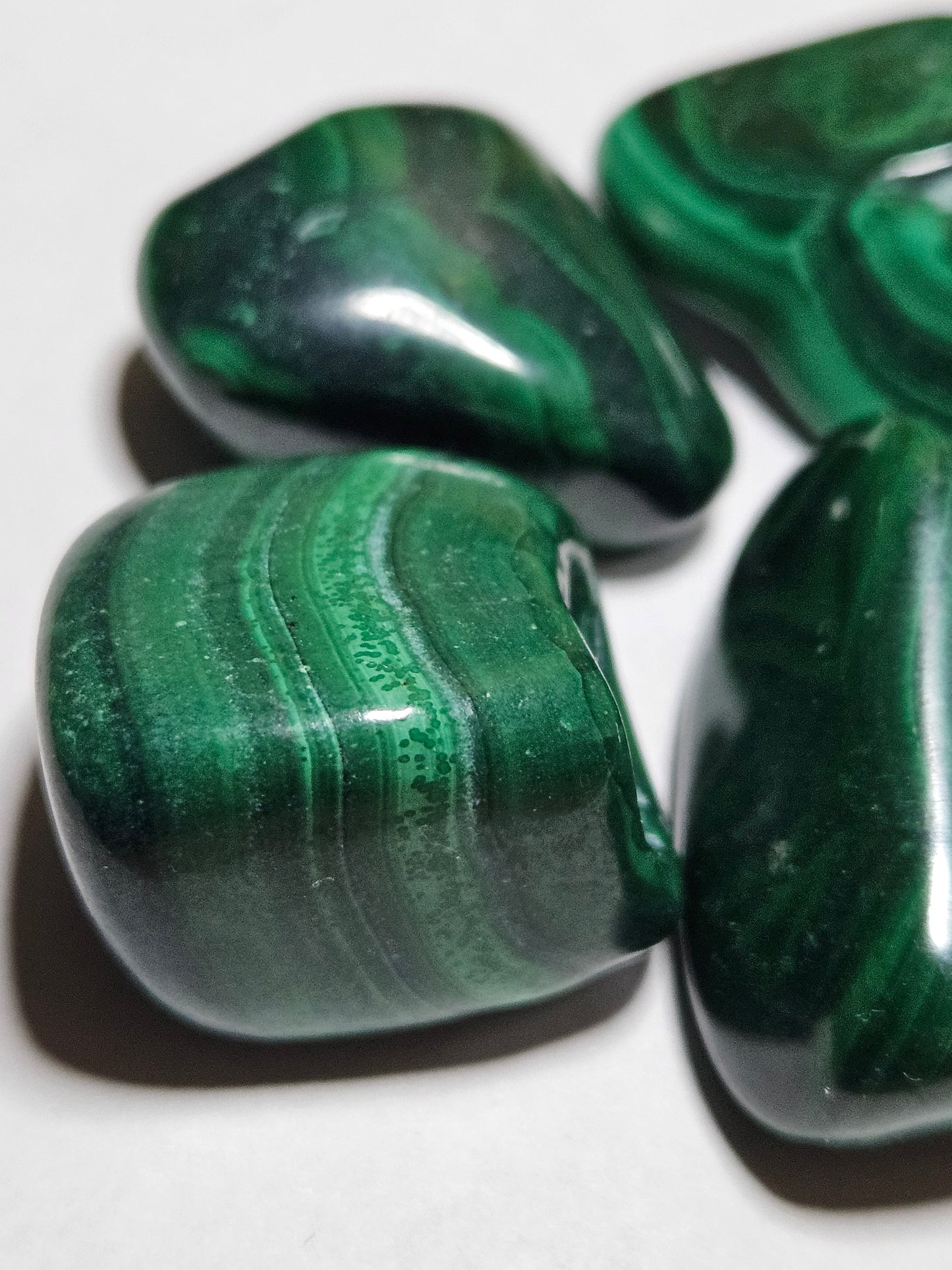 Malachite Tumble Stone - Small