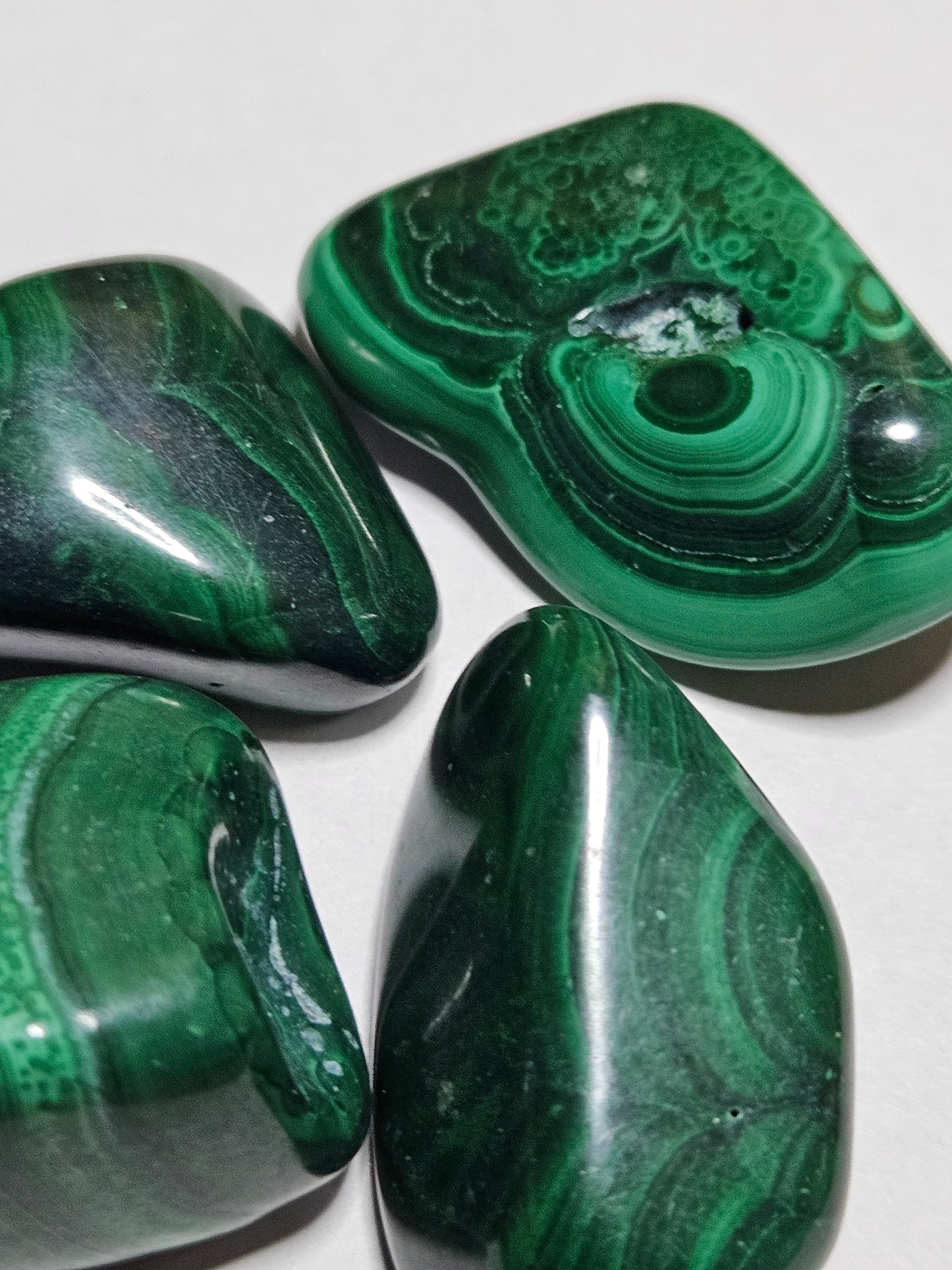 Malachite Tumble Stone - Small