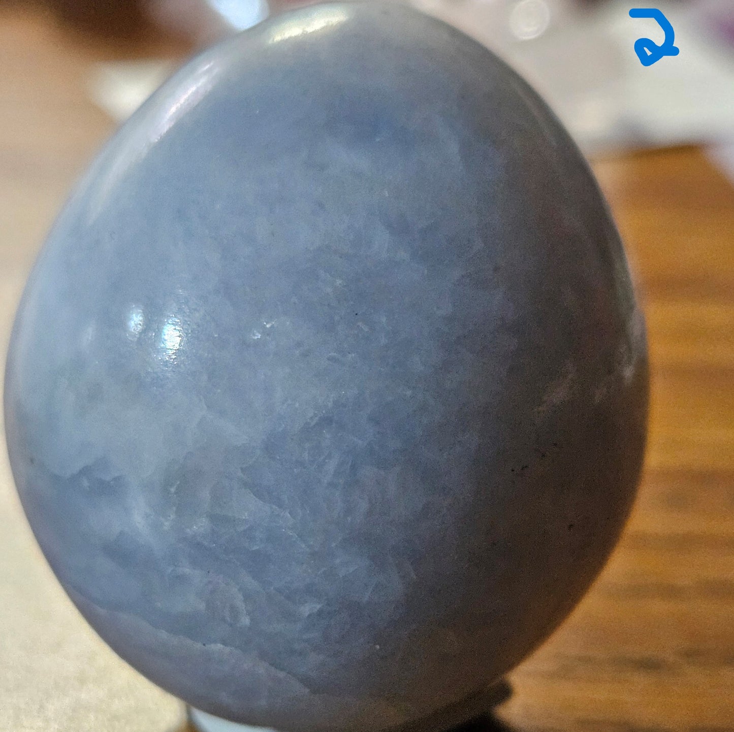 Blue Calcite Eggs