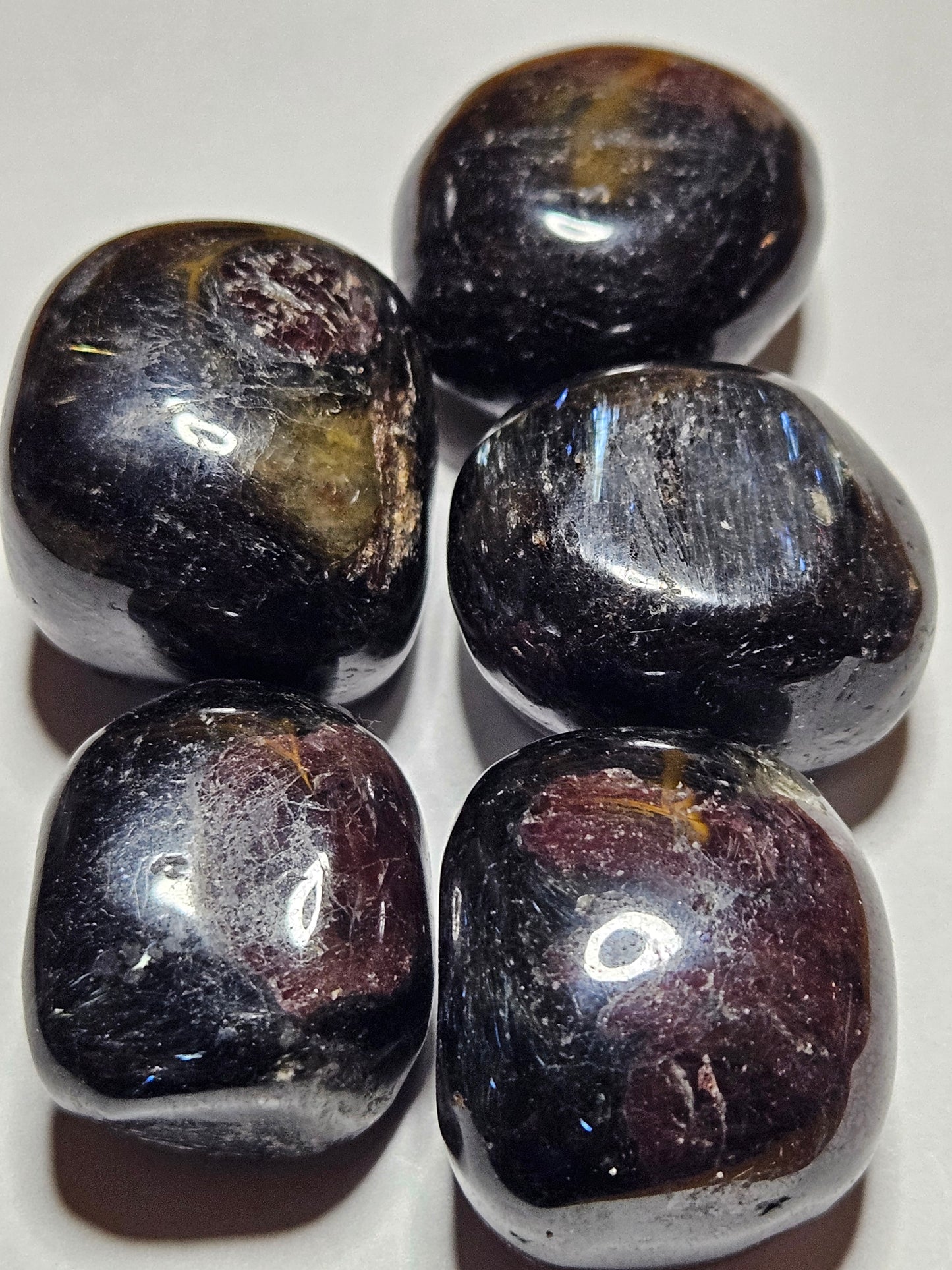 Arfvedsonite Tumble Stone