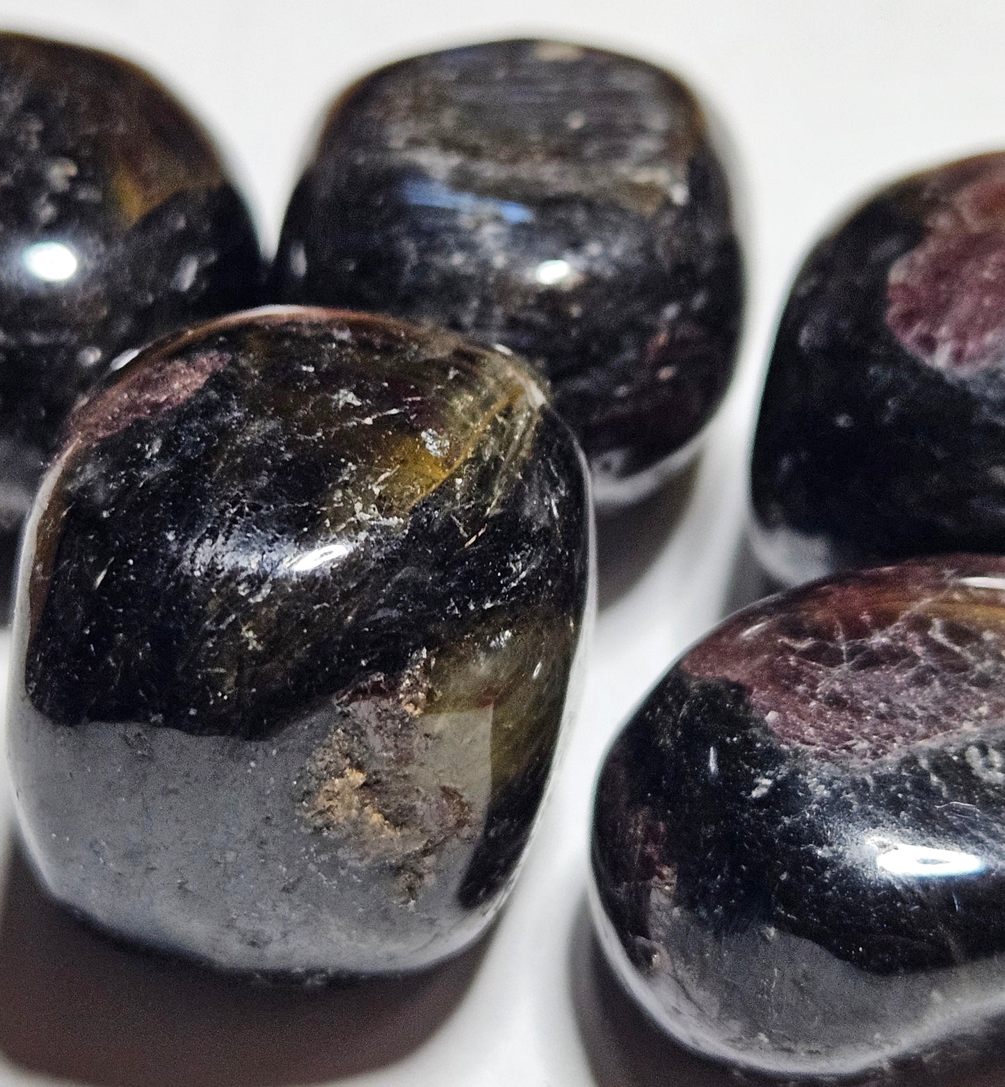 Arfvedsonite Tumble Stone