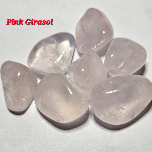 Pink Girasol Tumble Stone (S)
