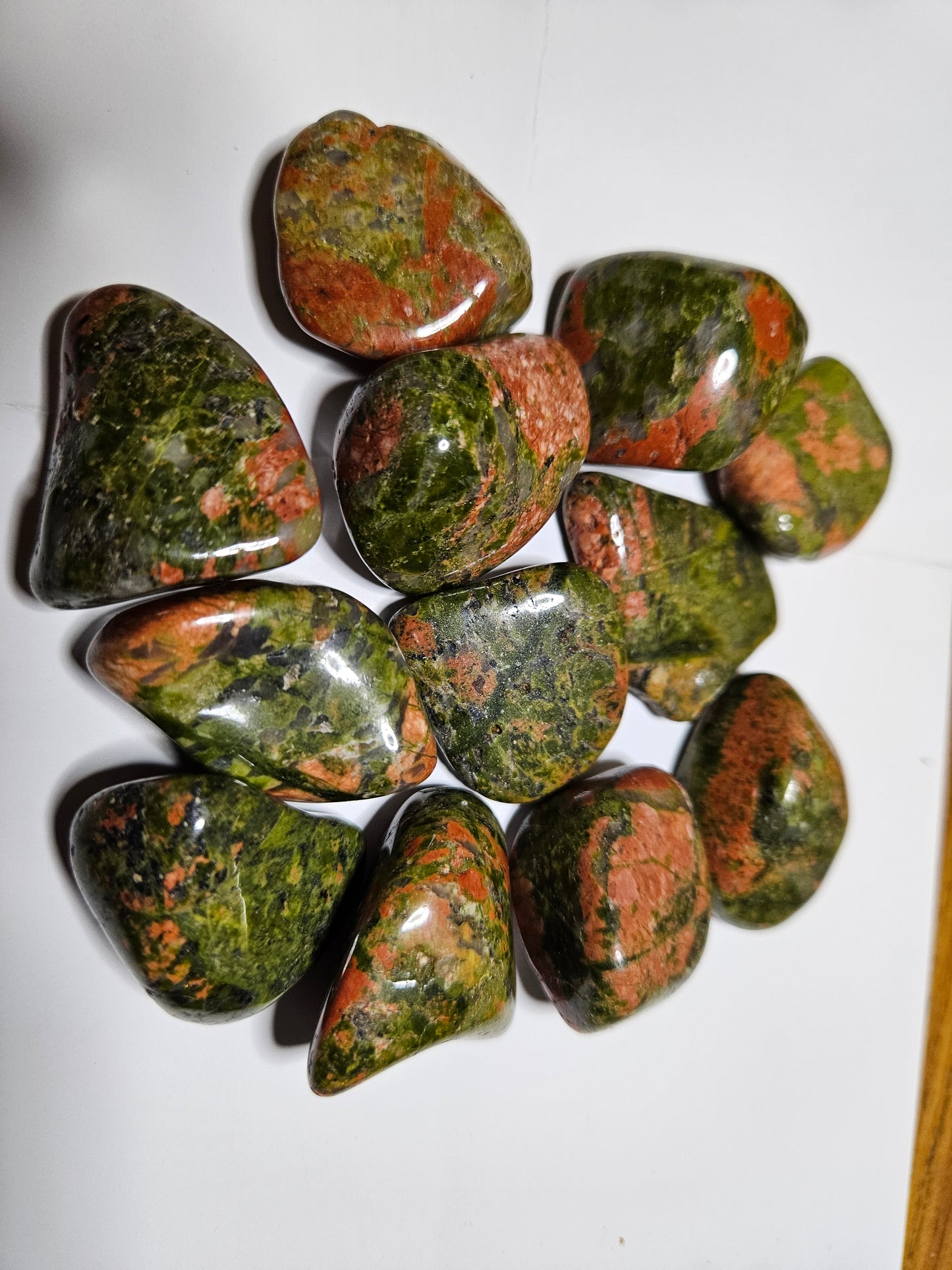 Unakite Tumble Stone (Med)