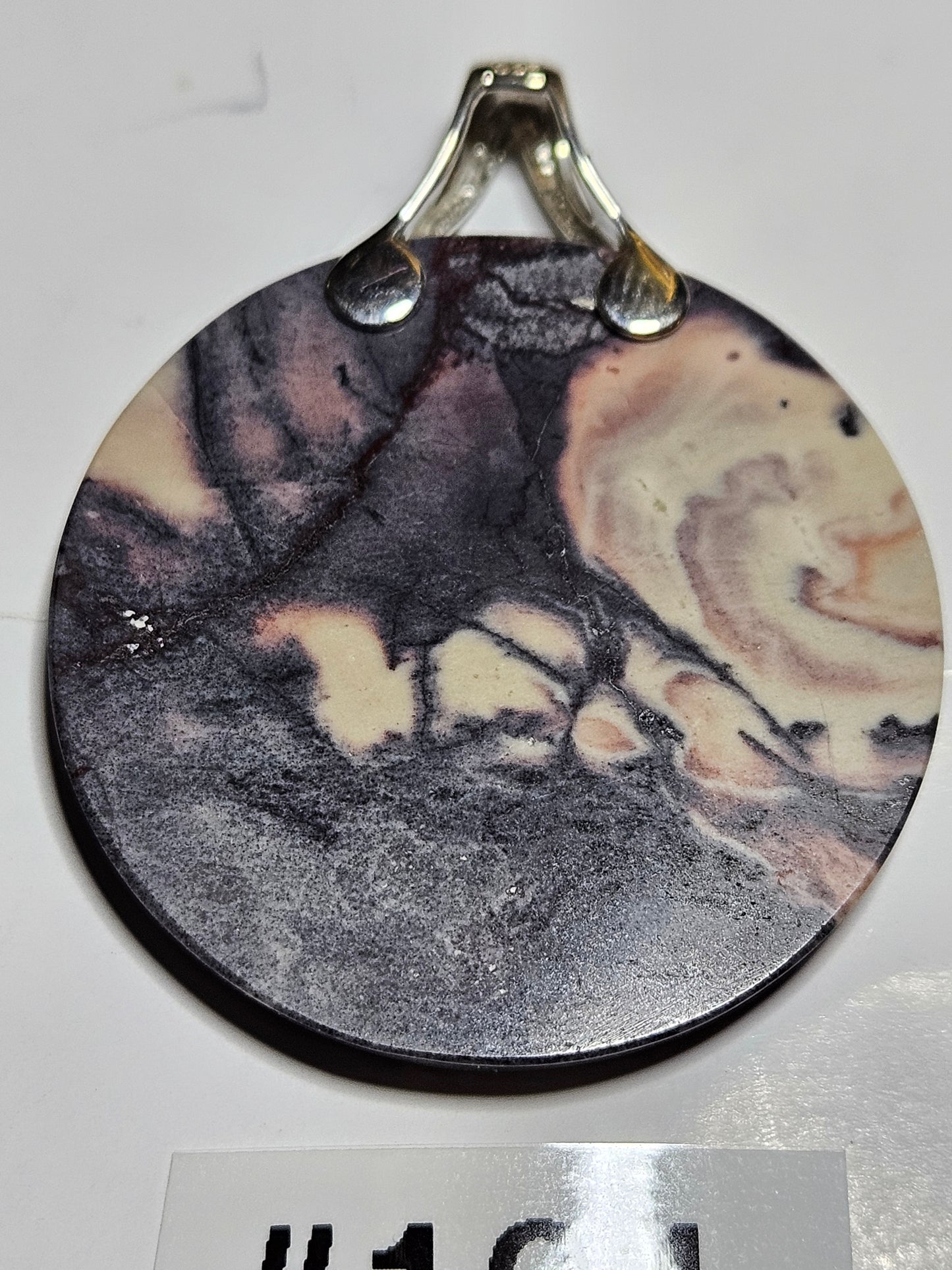 Porcelain Jasper Pendant #104