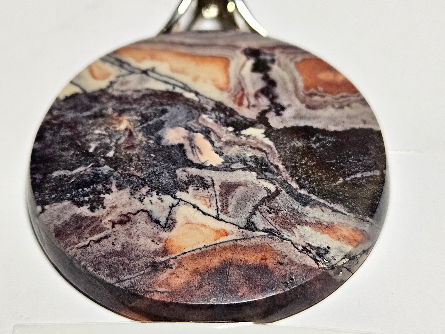 Porcelain Jasper Pendant #103