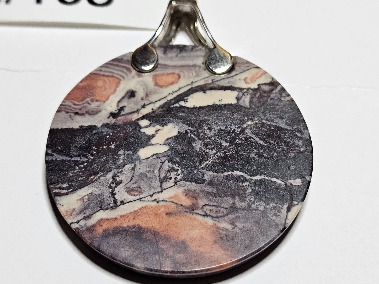 Porcelain Jasper Pendant #103