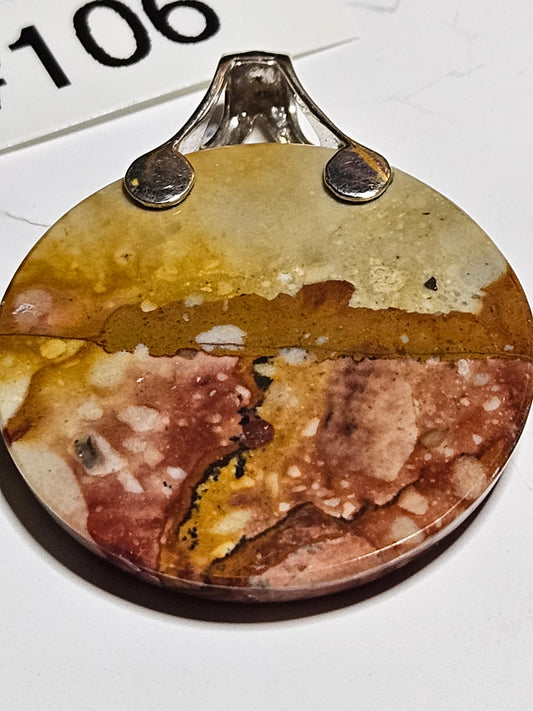 Rocky Butte Jasper Pendants #106