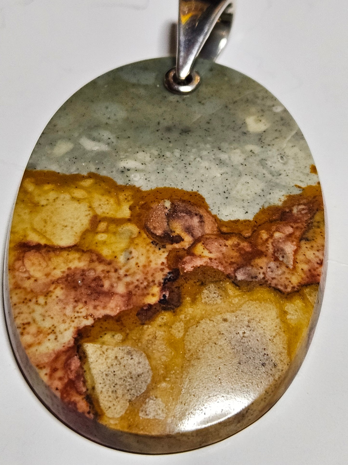 Rocky Butte Jasper Pendant #108