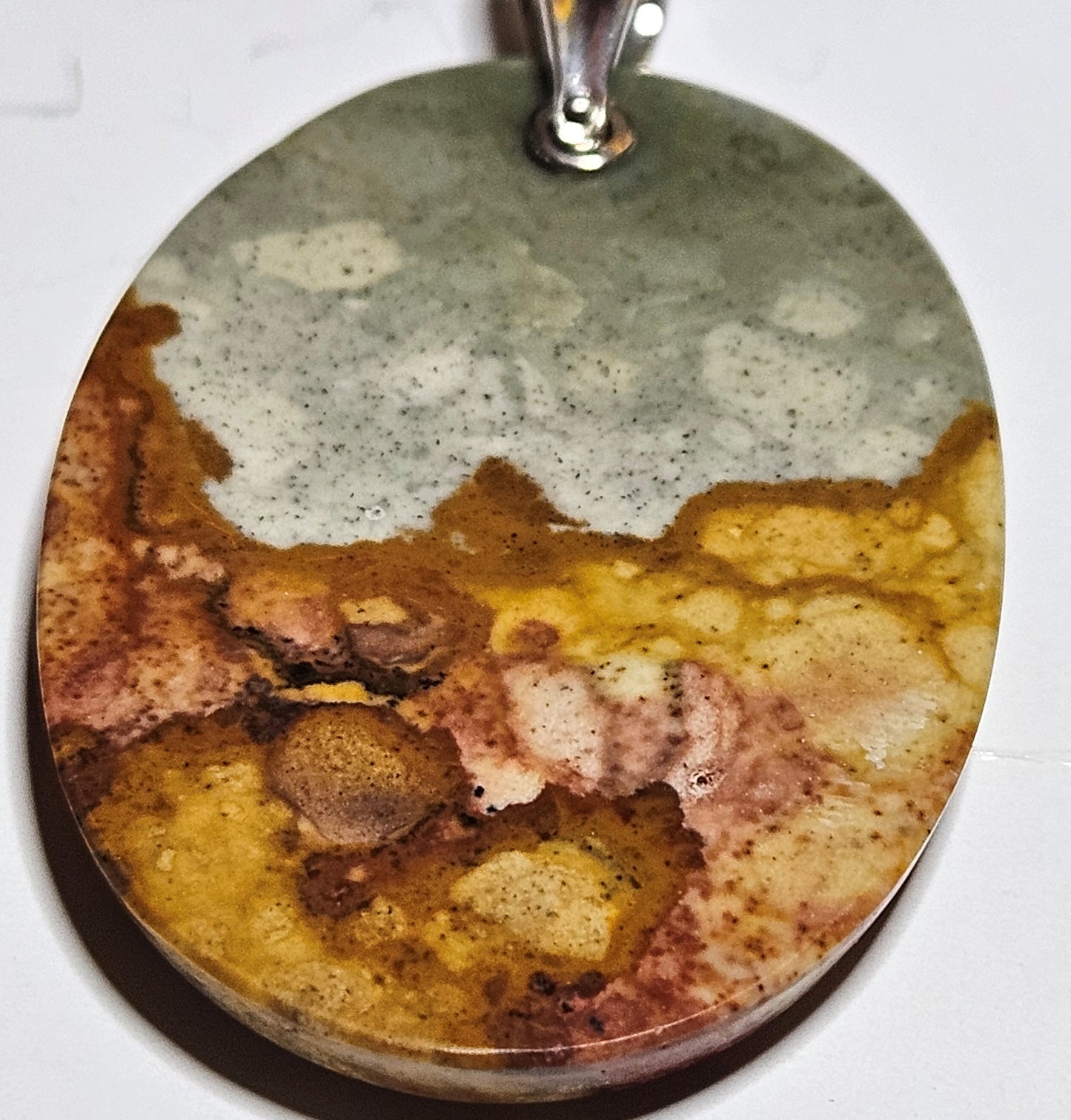 Rocky Butte Jasper Pendant #108