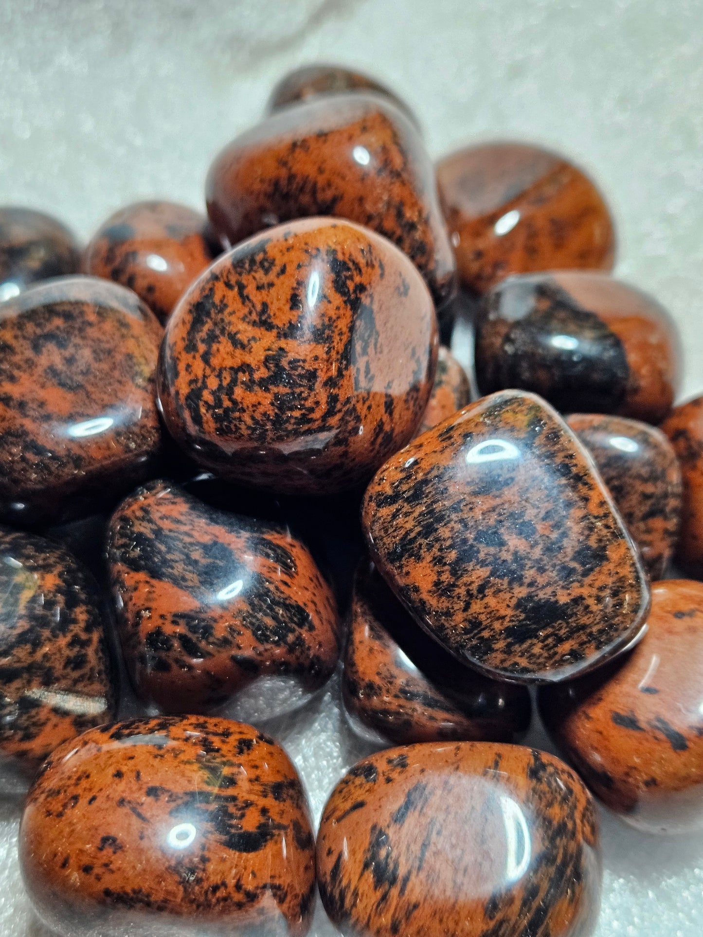 Mahogany Obsidian Tumble Stones (Medium)