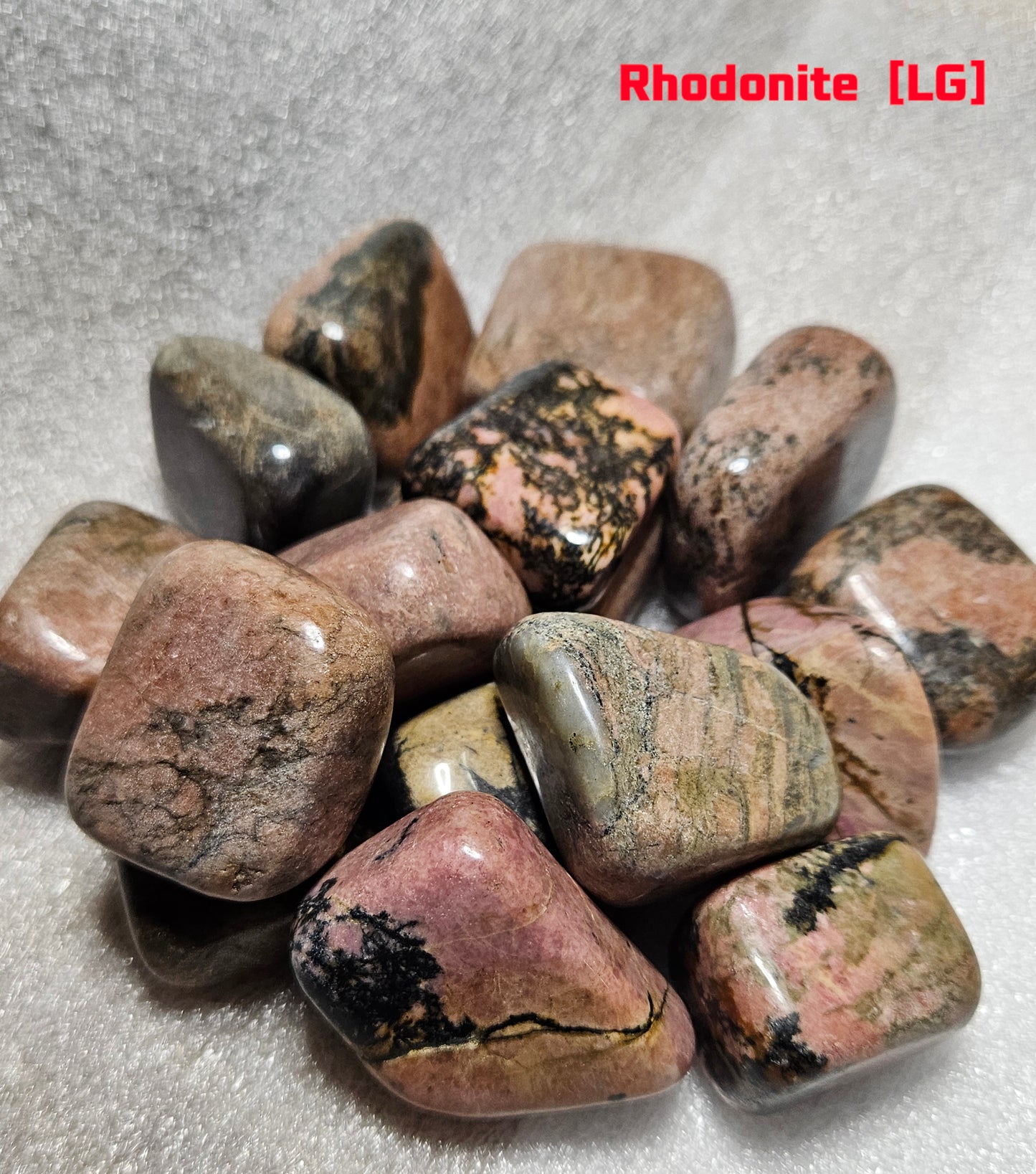 Rhodonite Tumble Stones