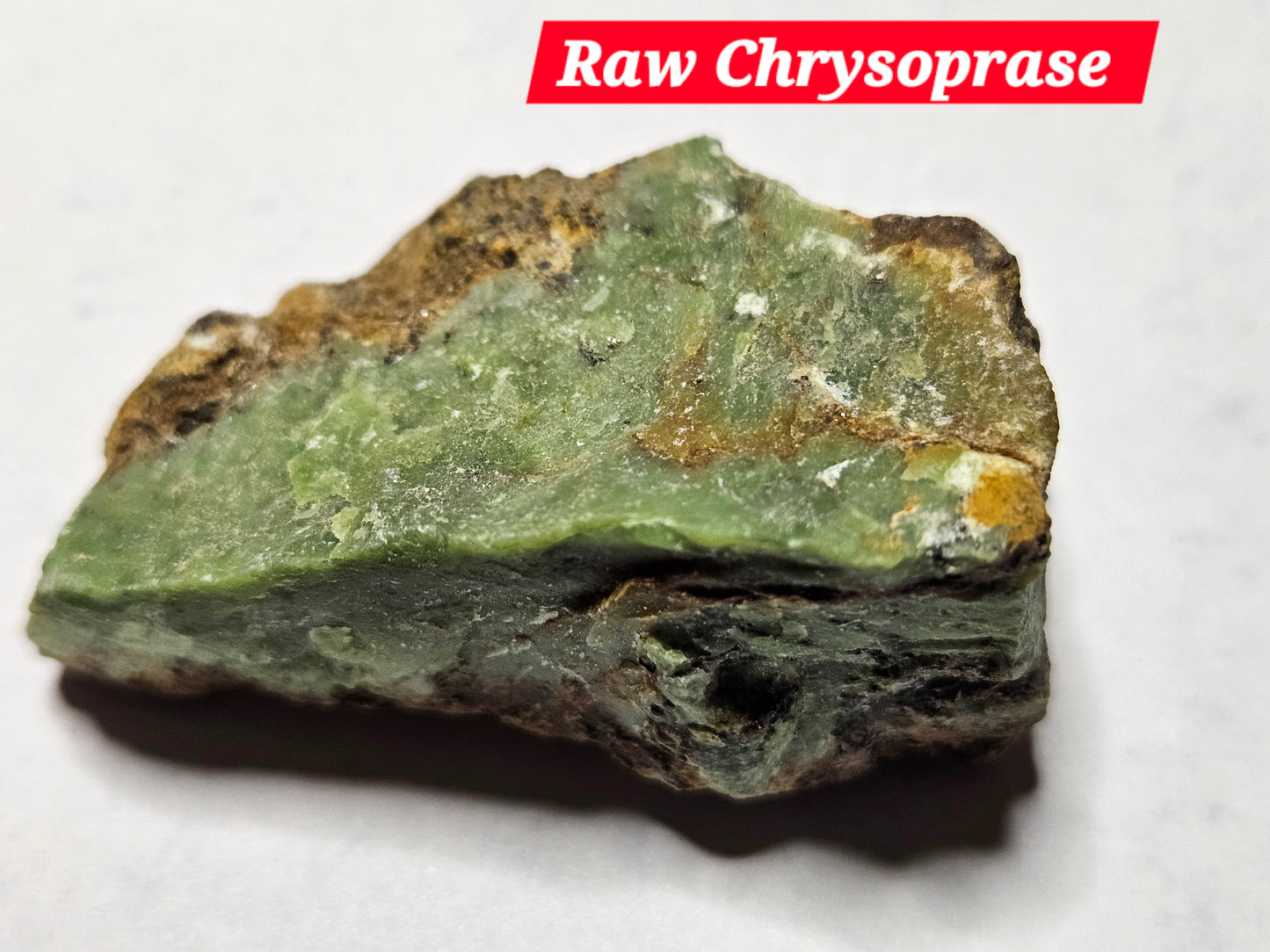 Chrysoprase (Raw) Stone
