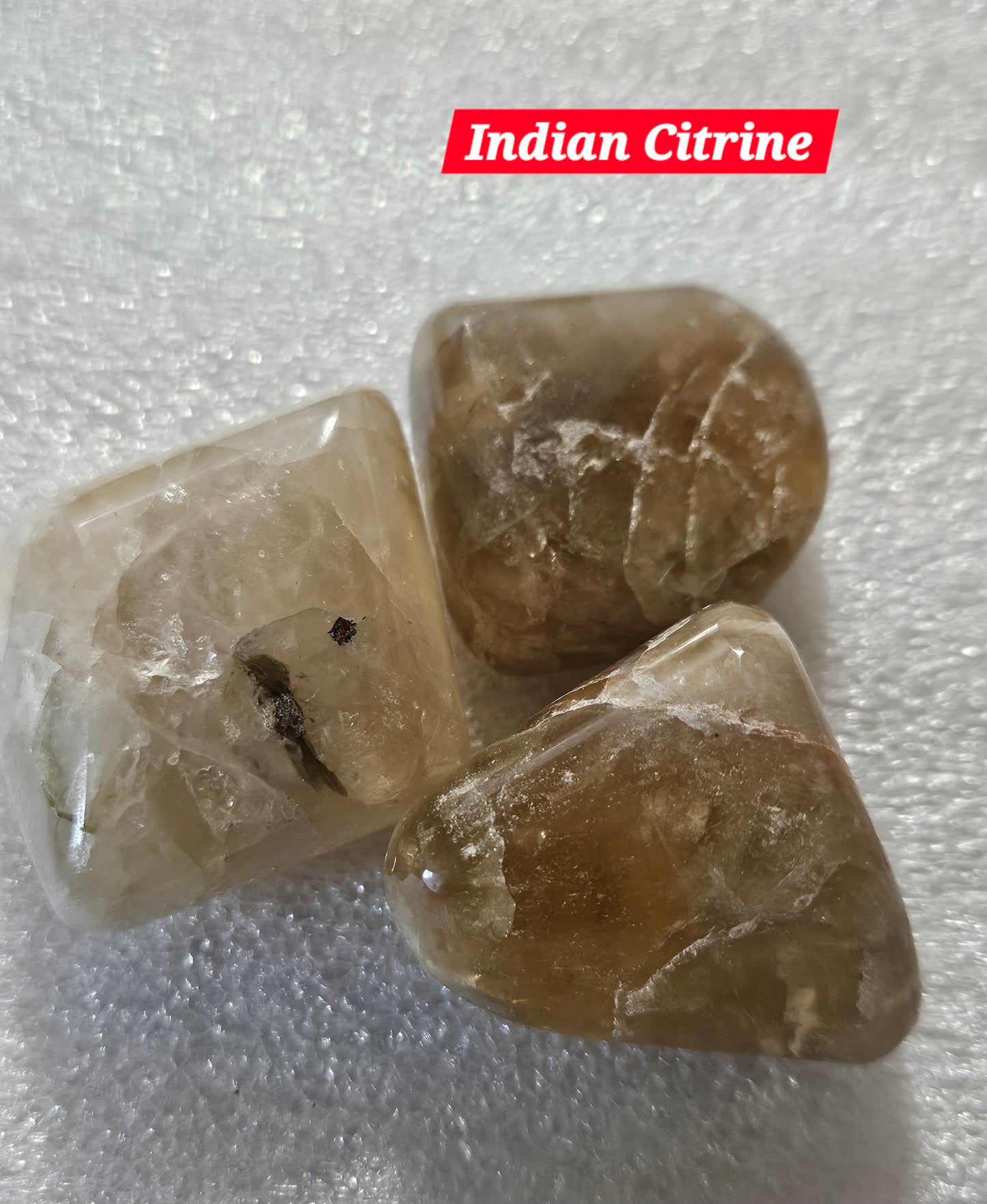 Indian Citrine Tumble Stone