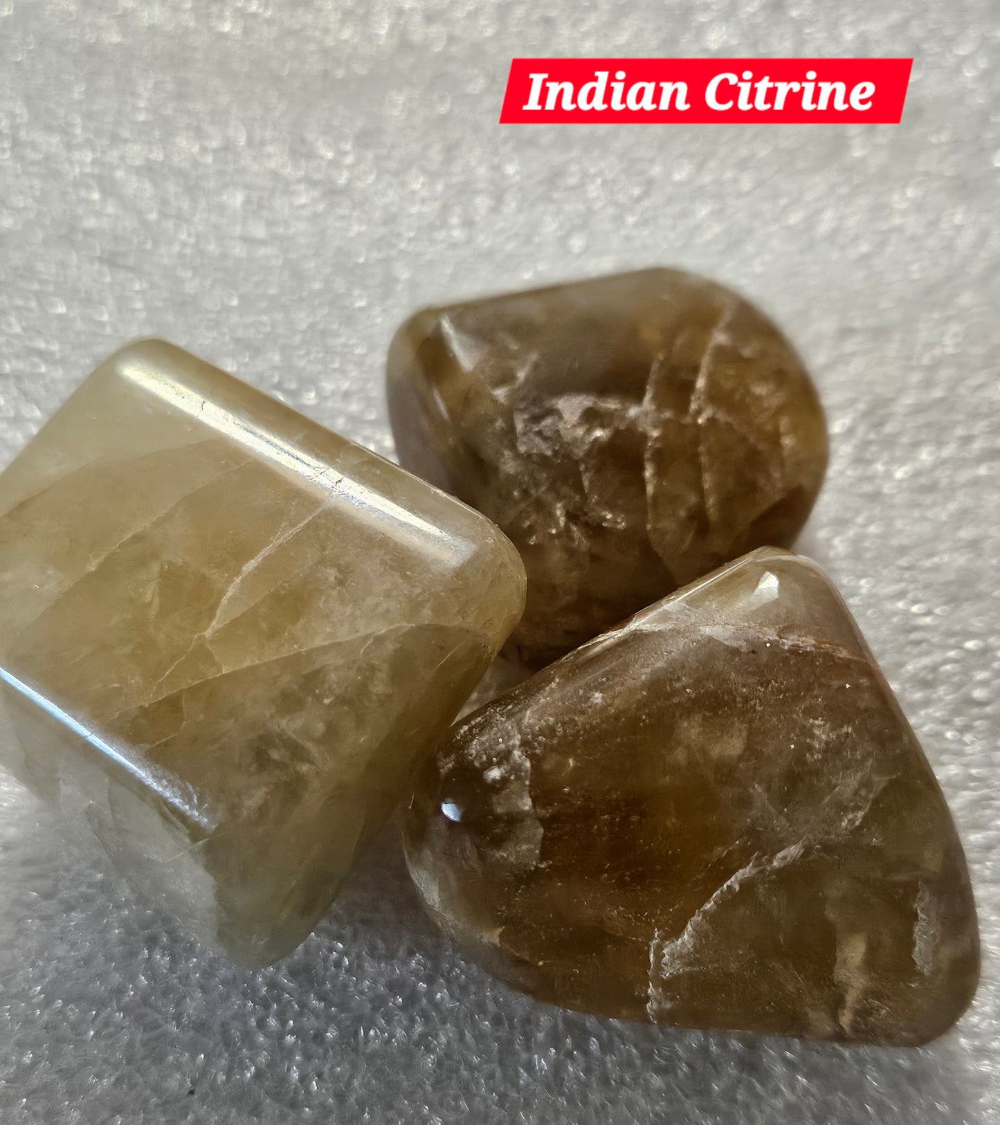 Indian Citrine Tumble Stone