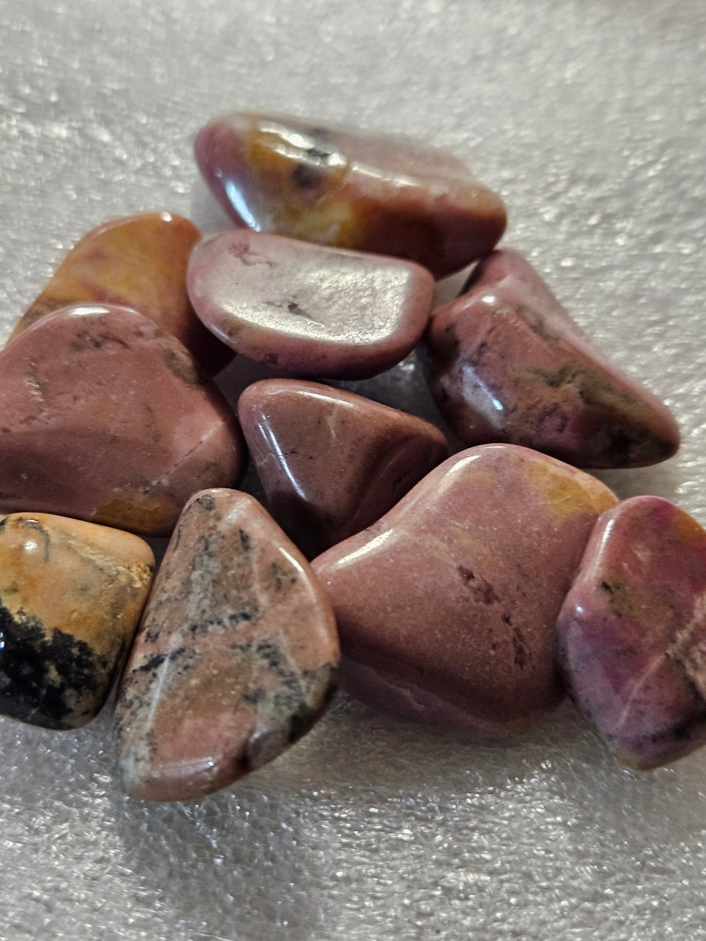 Rhodonite Tumble Stones