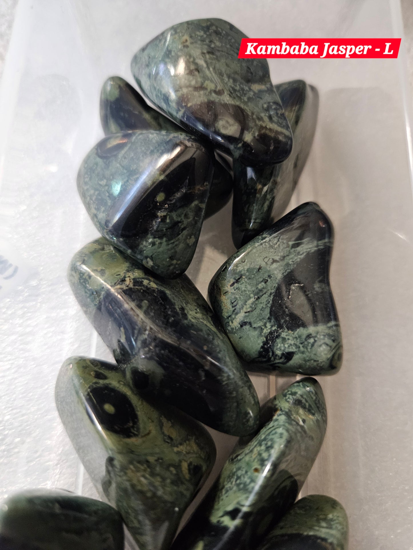 Kambaba Jasper Tumble Stone