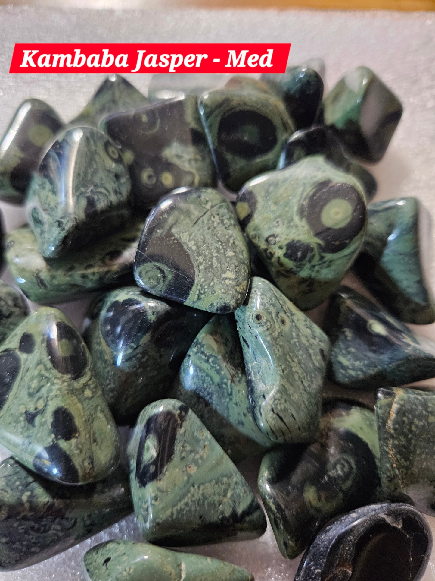 Kambaba Jasper Tumble Stone