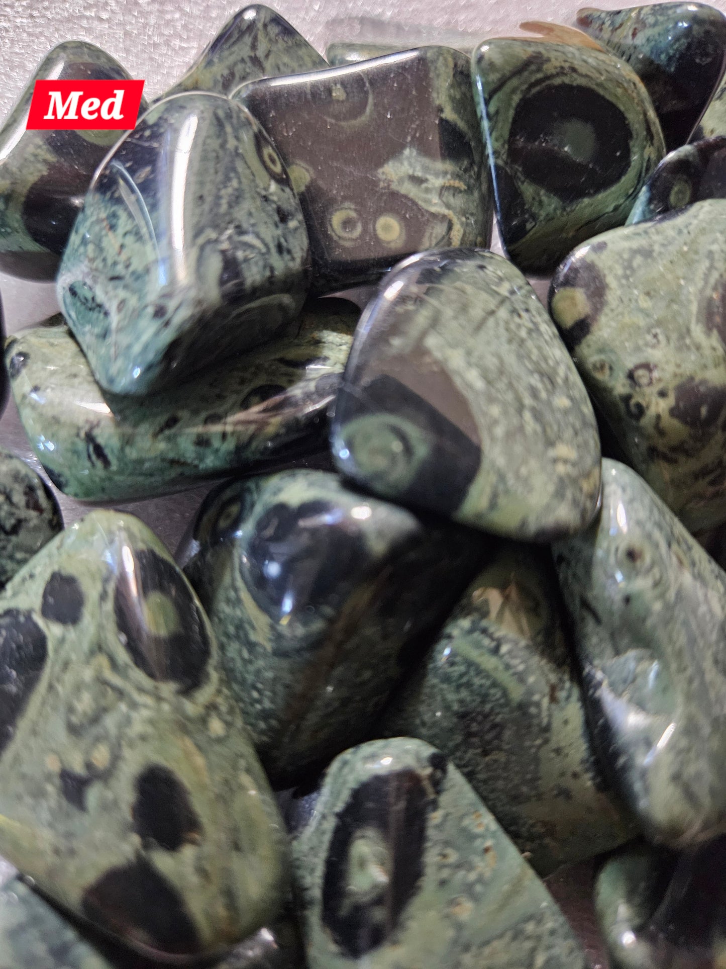 Kambaba Jasper Tumble Stone