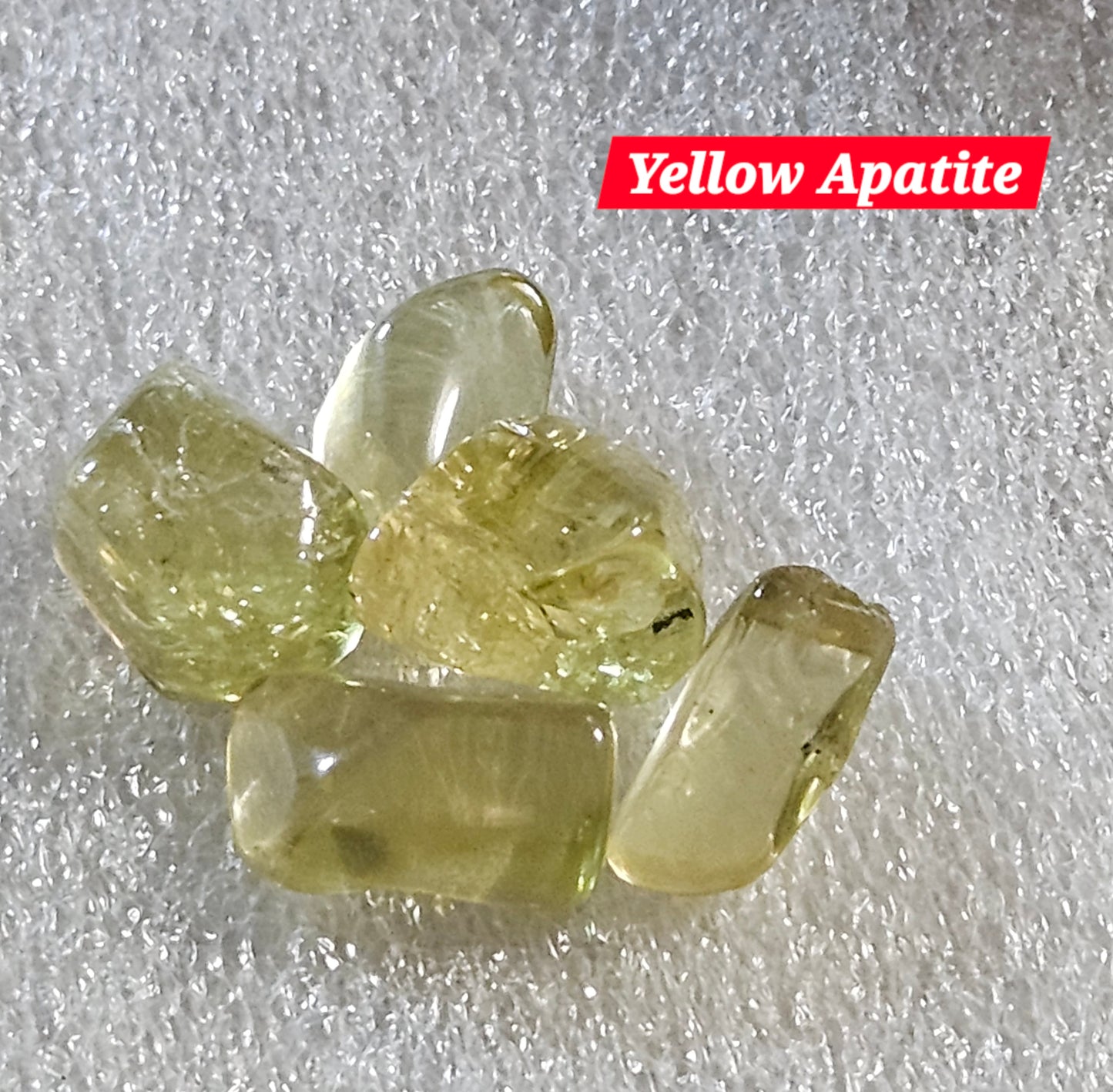 Yellow Apatite Tumble Stone