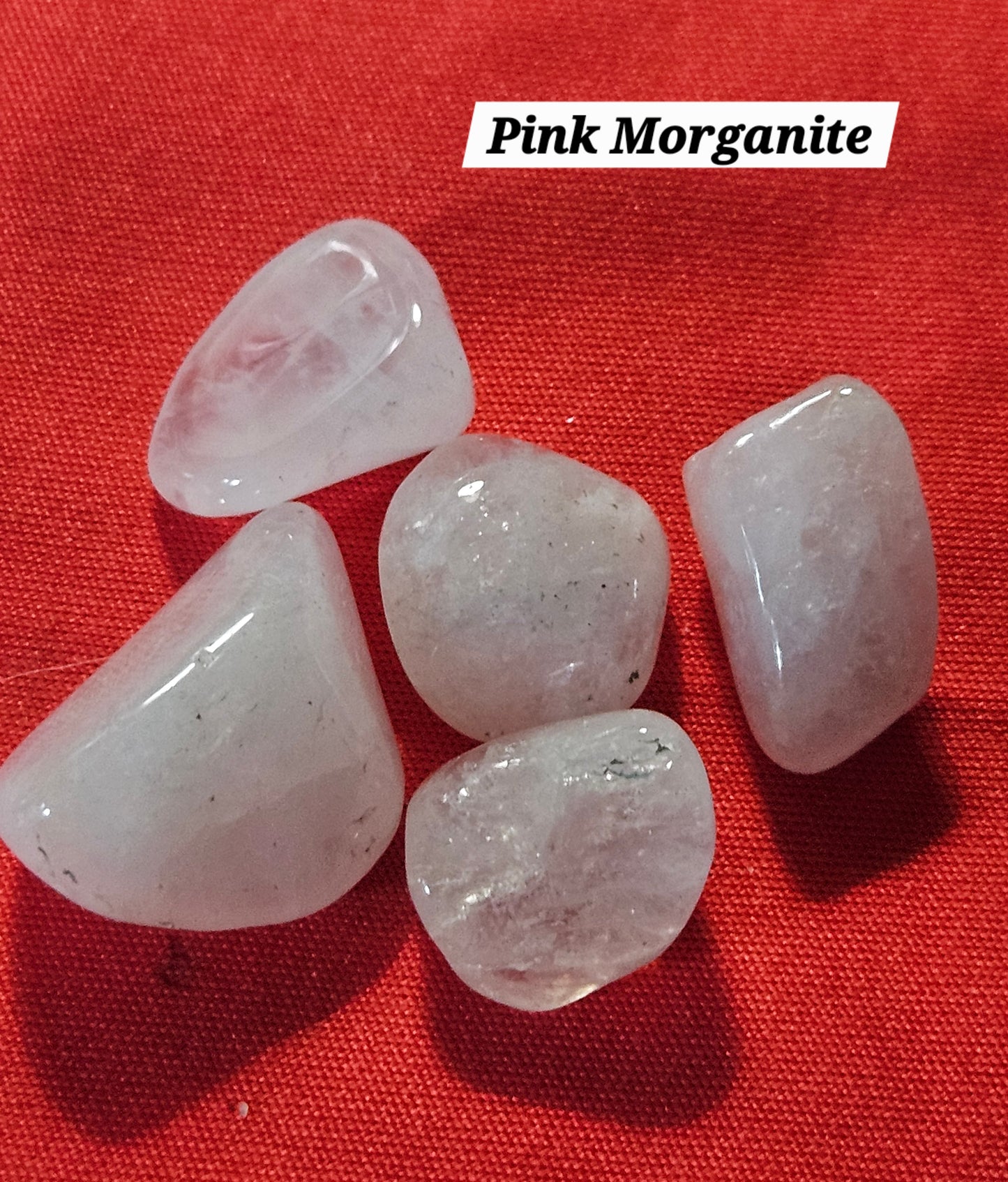 Pink Morganite Tumble Stone