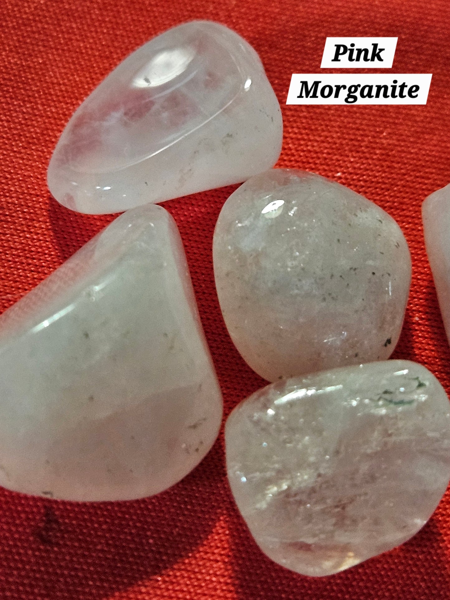 Pink Morganite Tumble Stone