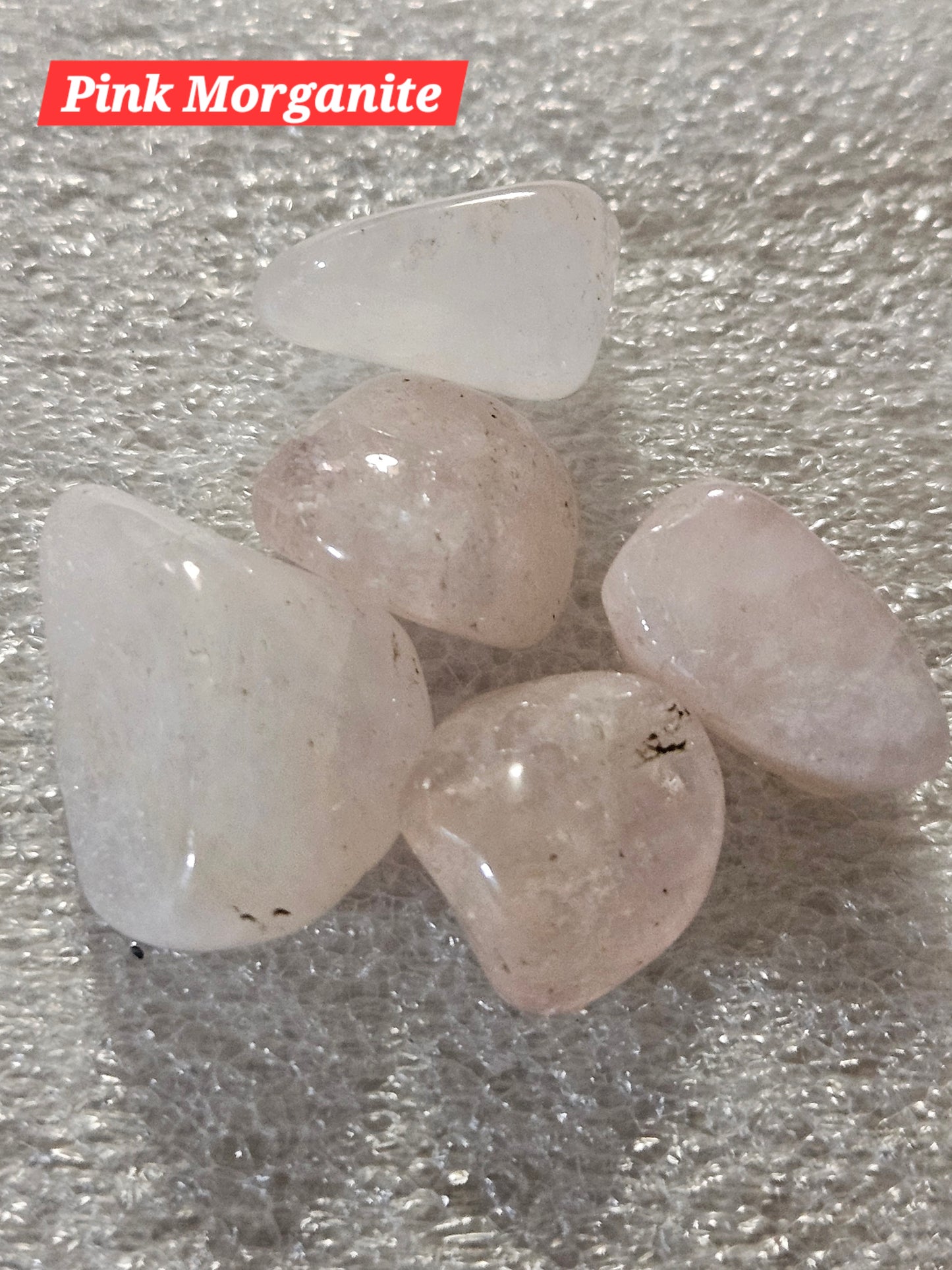 Pink Morganite Tumble Stone