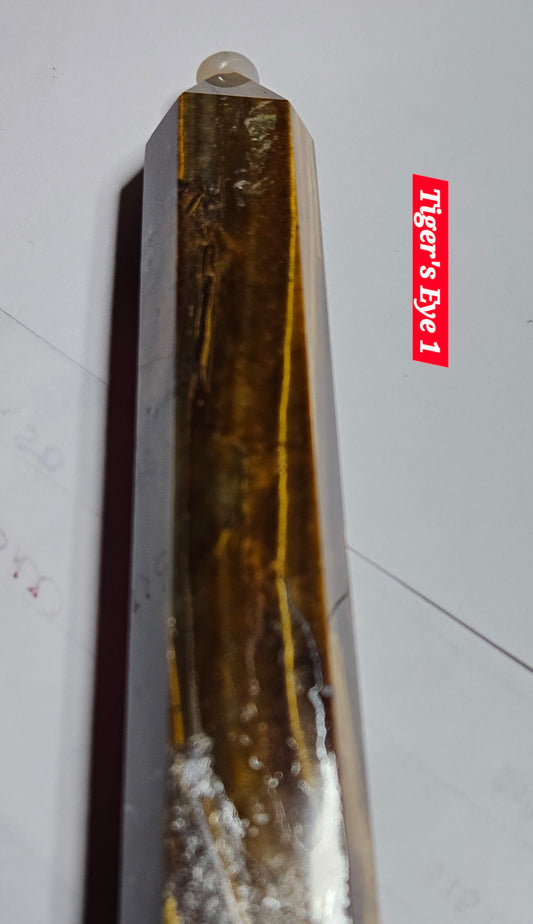 Tiger's Eye Crystal Towers