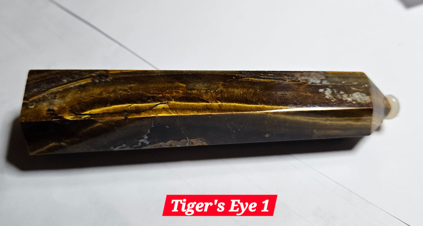 Tiger's Eye Crystal Towers