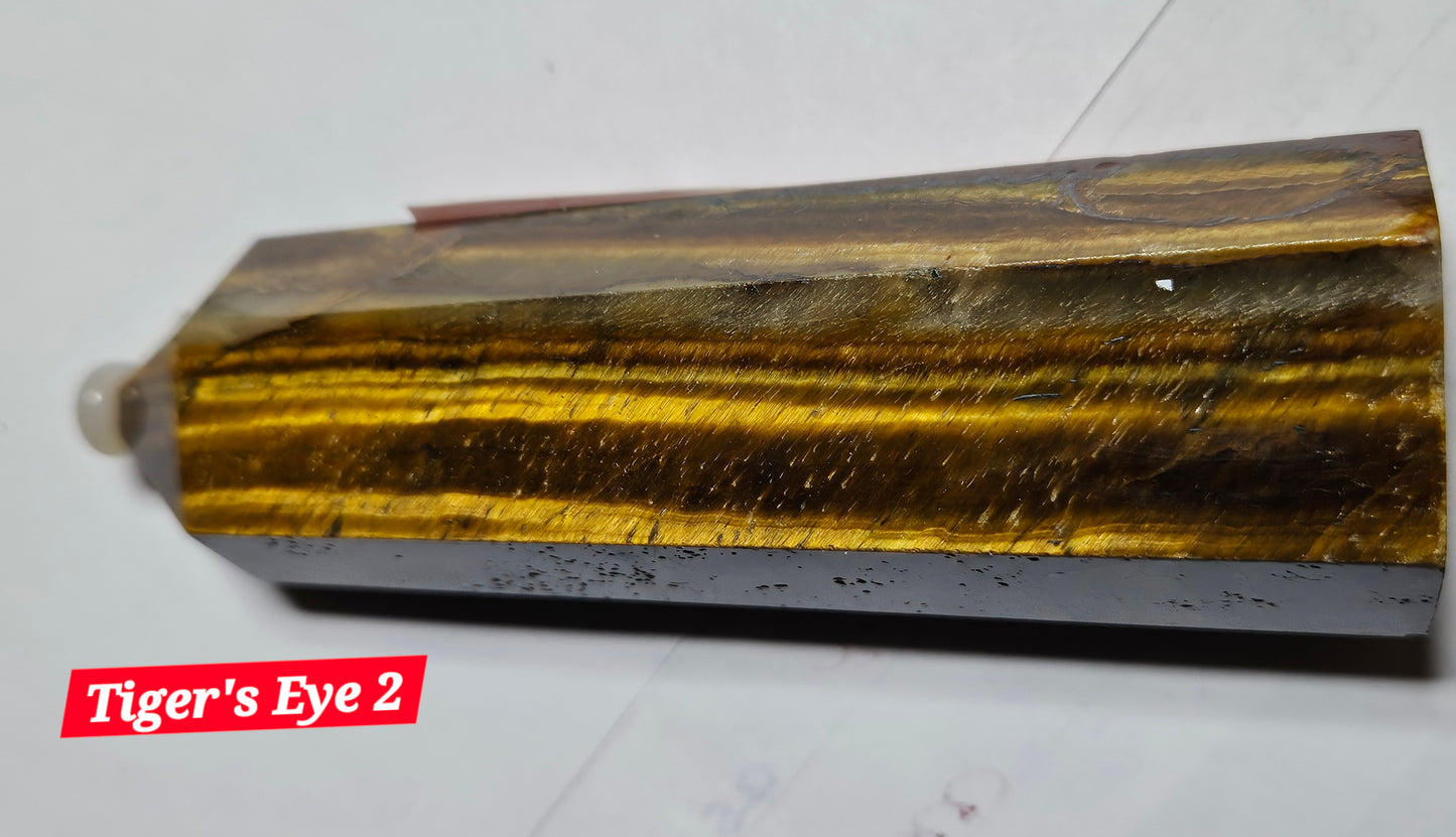 Tiger's Eye Crystal Towers