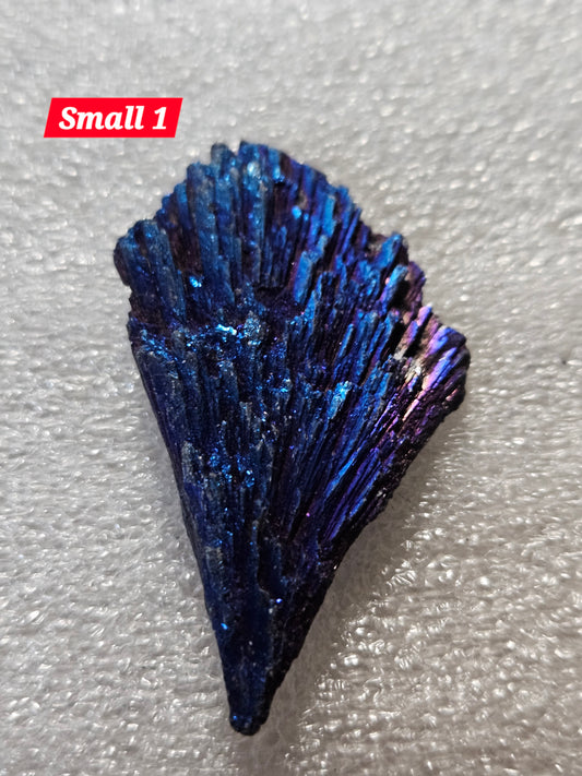 Titanium Blue Kyanite Fans - Small