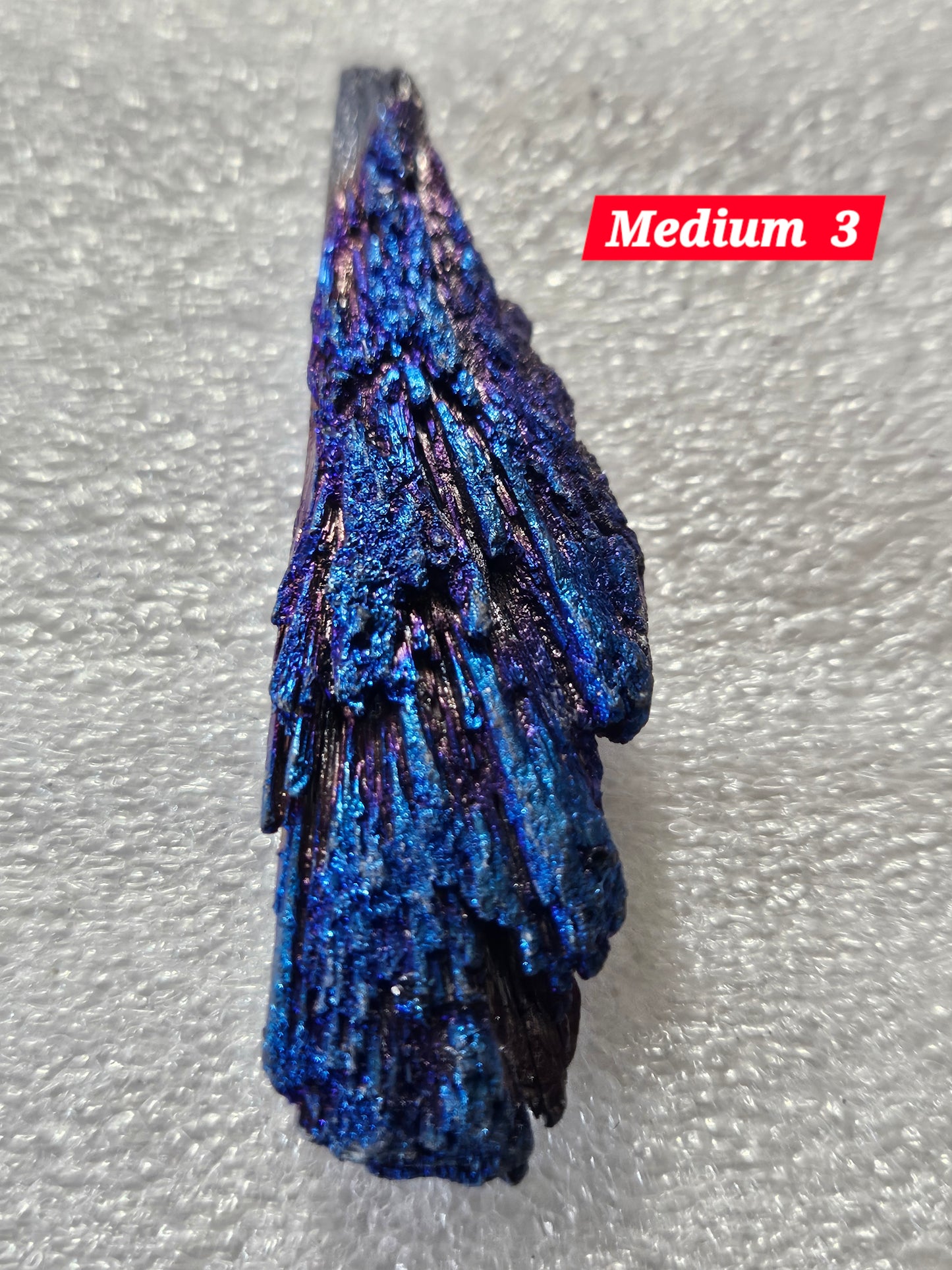 Titanium Blue Kyanite Fan - Medium