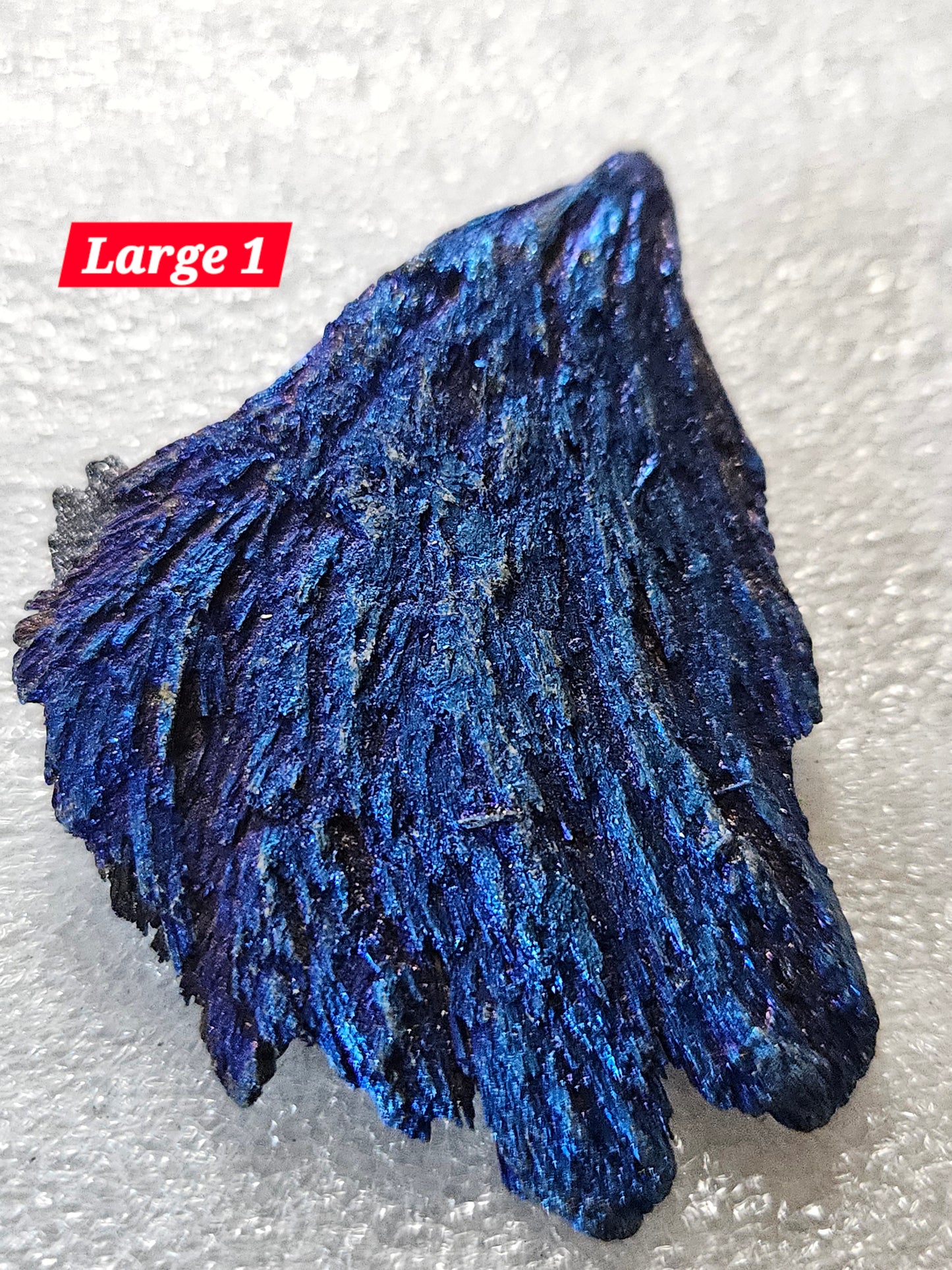 Titanium Blue Kyanite Fan - Large